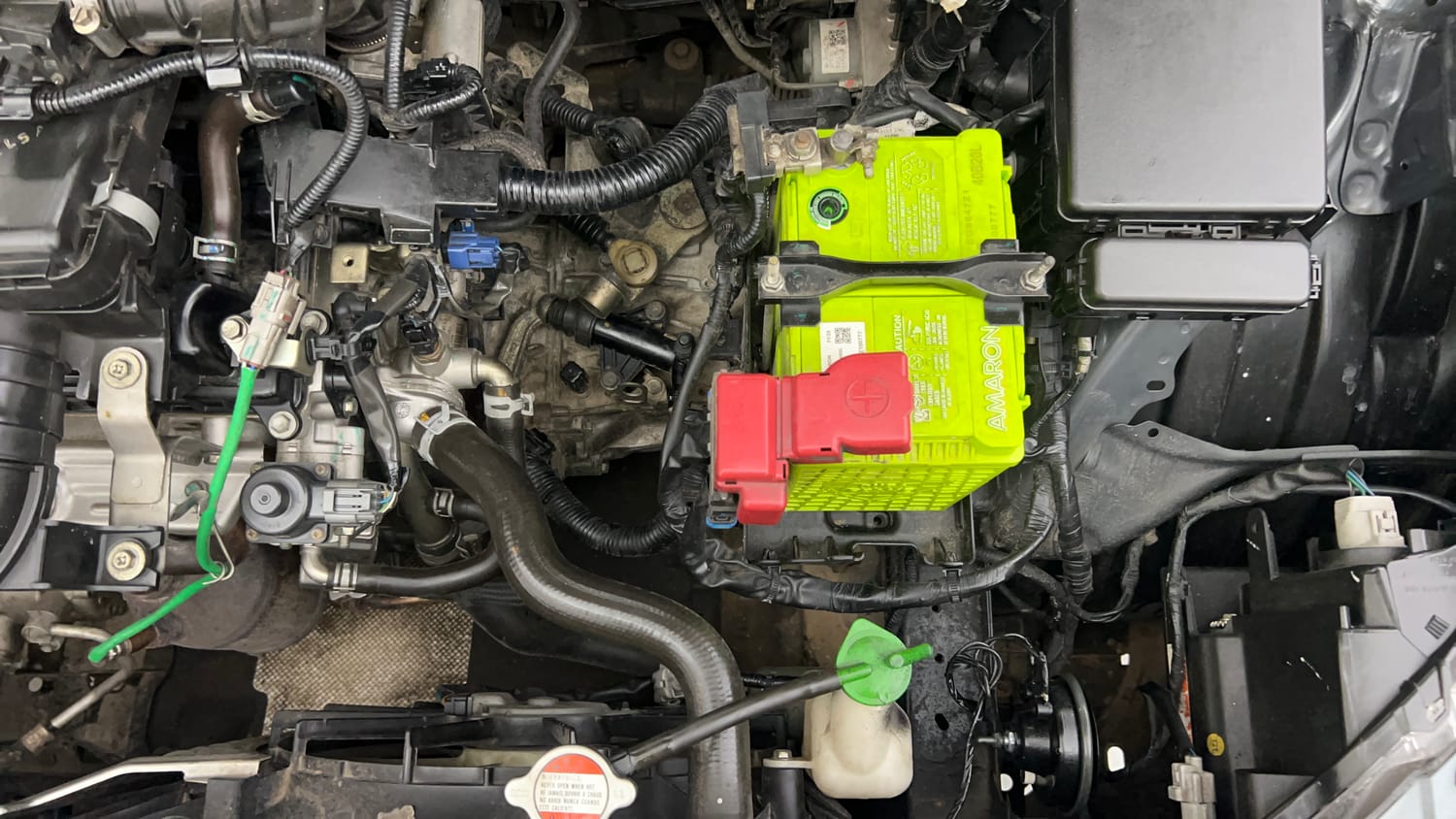 Used 2022 Maruti Suzuki Baleno Zeta MT Petrol Manual engine ENGINE LEFT SIDE VIEW