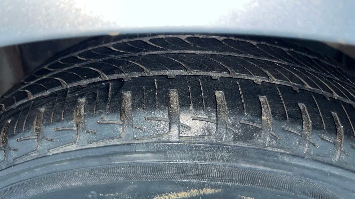 Used 2019 Honda City V CVT Petrol Petrol Automatic tyres LEFT FRONT TYRE TREAD VIEW