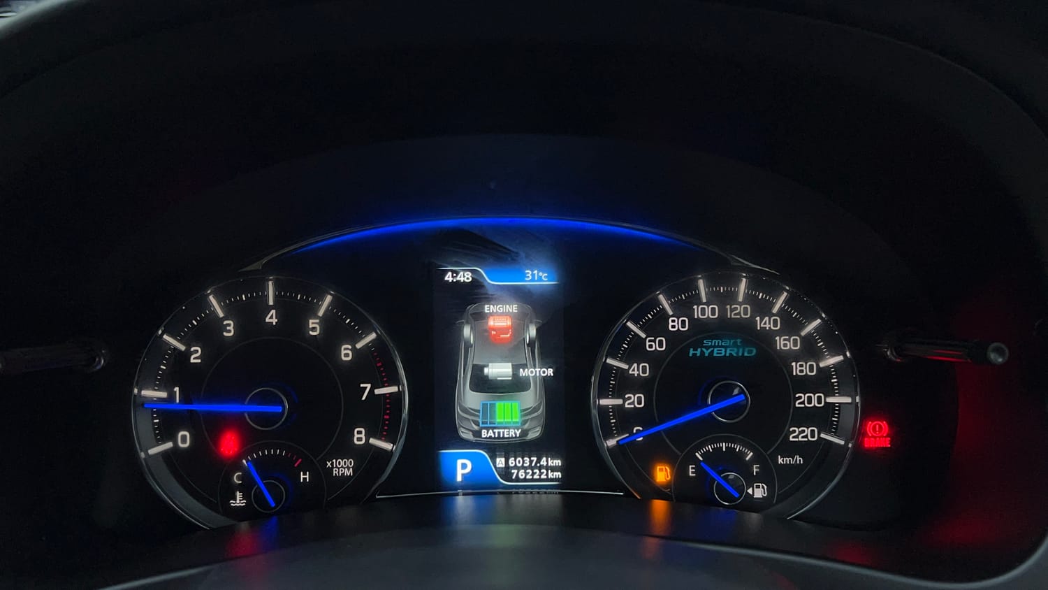 Used 2018 Maruti Suzuki Ciaz Delta Hybrid 1.5 AT Petrol Automatic interior CLUSTERMETER VIEW