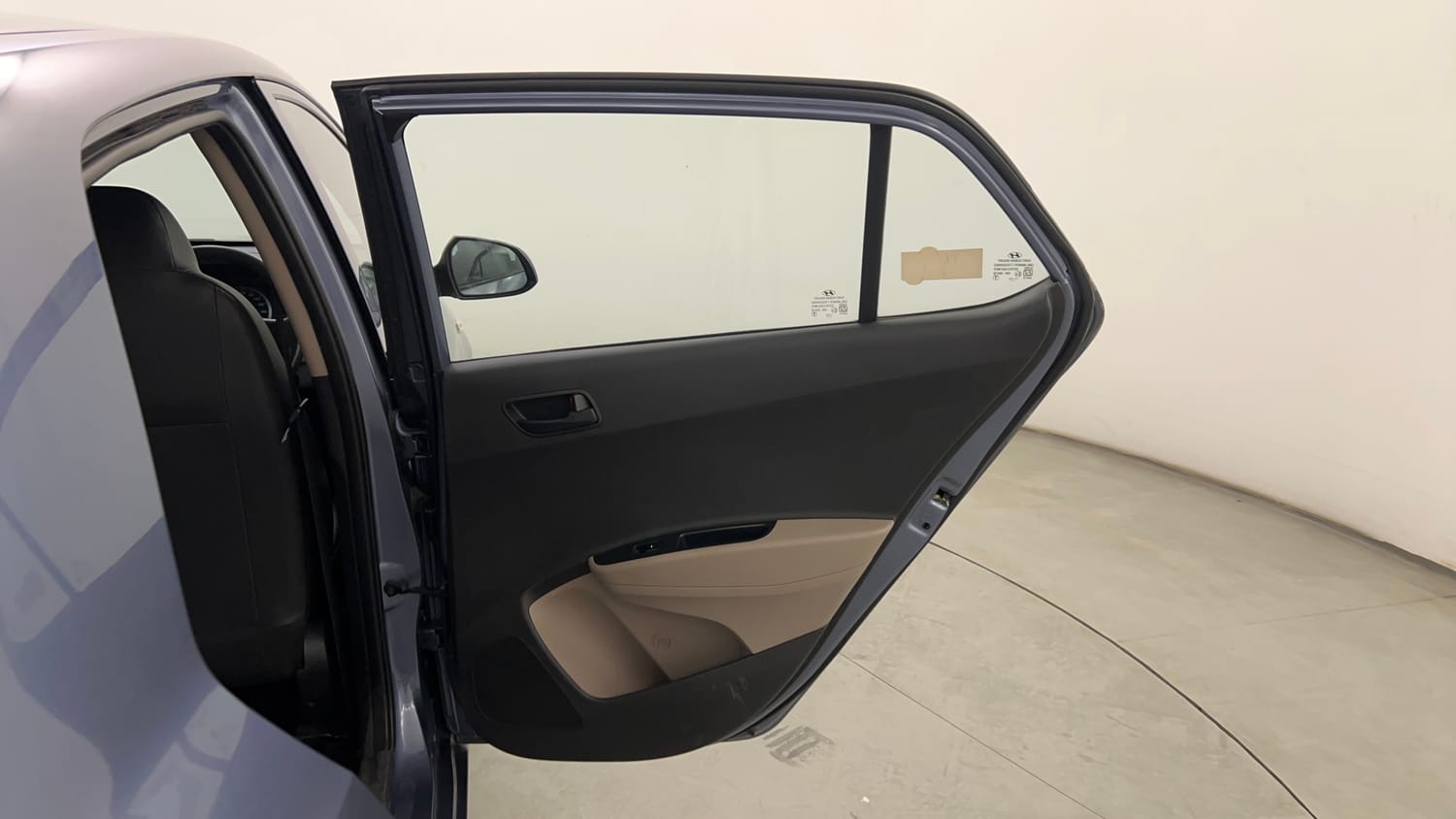 Used 2016 Hyundai Grand i10 Magna AT 1.2 Kappa VTVT Petrol Automatic interior RIGHT REAR DOOR OPEN VIEW