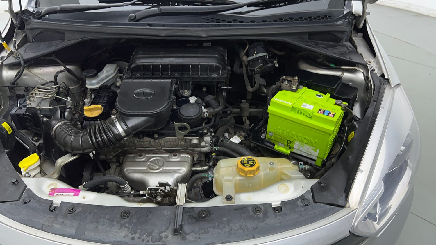 Used 2019 Tata Tiago Revotron XZ Petrol Manual engine ENGINE LEFT SIDE VIEW