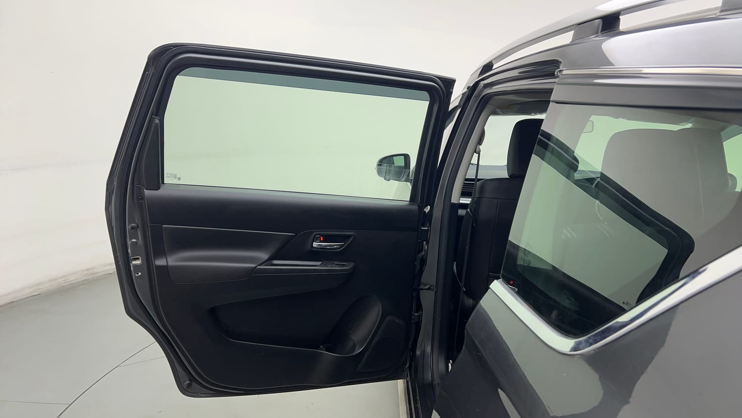 Used 2024 Maruti Suzuki XL6 Alpha AT Petrol Petrol Automatic interior LEFT REAR DOOR OPEN VIEW