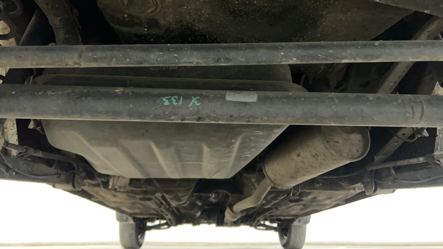 Used 2019 Maruti Suzuki Alto 800 LXi Petrol Manual extra REAR UNDERBODY VIEW (TAKEN FROM REAR)
