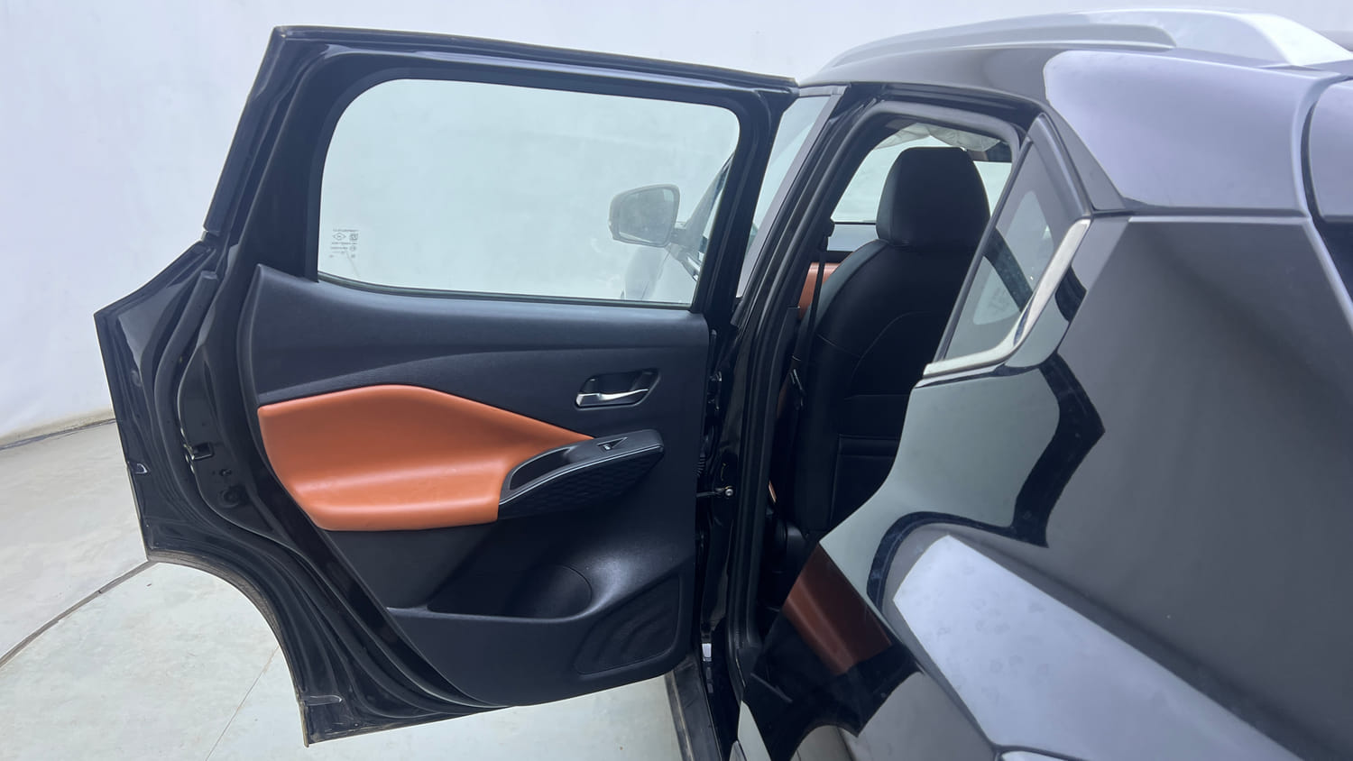 Used 2025 Nissan Magnite Tekna Plus HRAO 1.0 Turbo Petrol MT Petrol Manual interior LEFT REAR DOOR OPEN VIEW