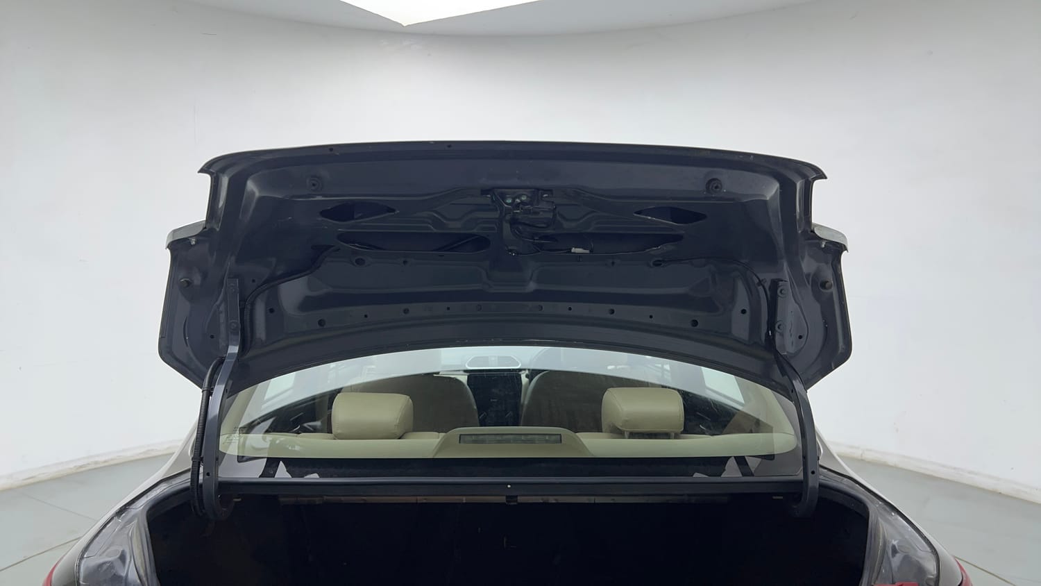 Used 2020 Maruti Suzuki Dzire VXi Petrol Manual interior DICKY DOOR OPEN VIEW