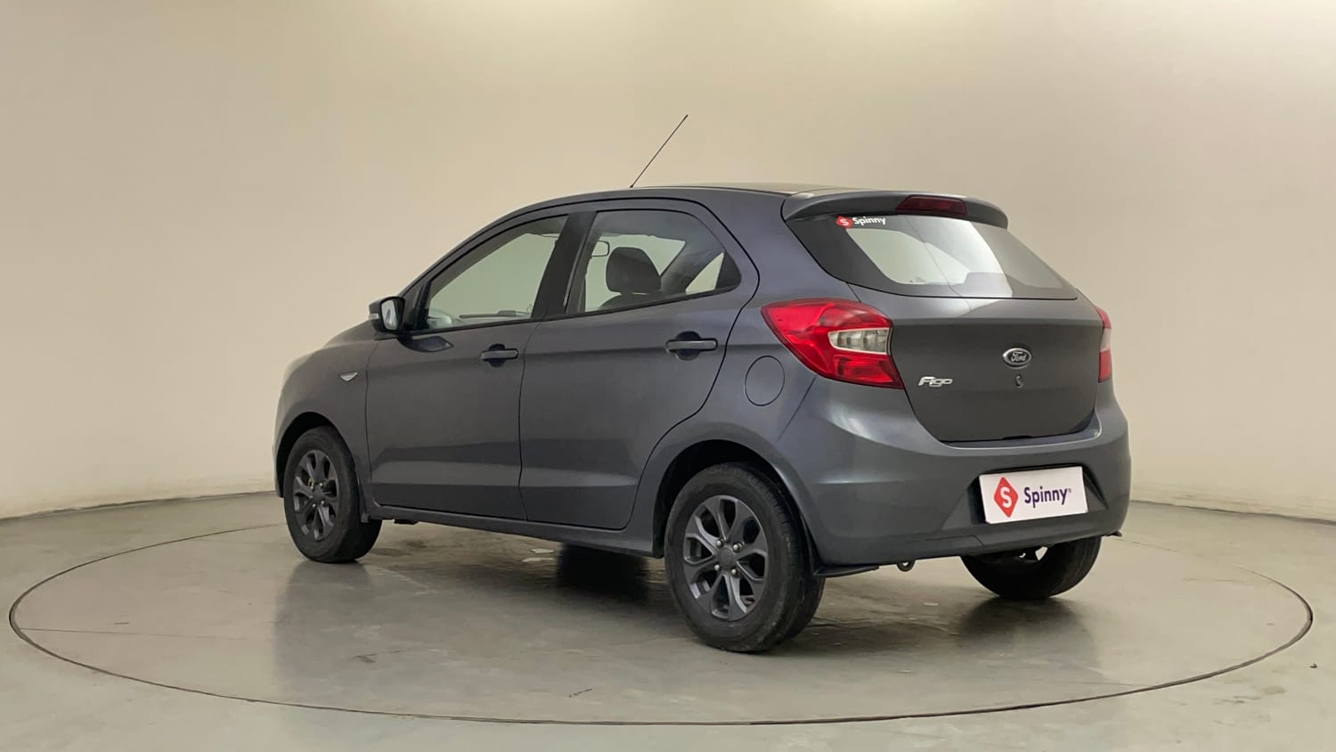 Used 2015 Ford Figo Trend 1.2 Ti-VCT Petrol Manual exterior LEFT REAR CORNER VIEW