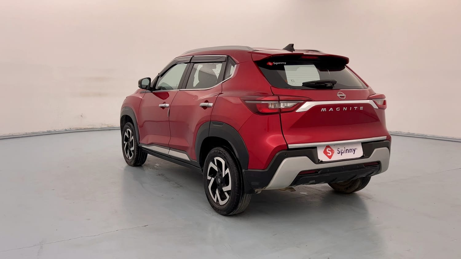 Used 2023 Nissan Magnite XV Executive Petrol Manual exterior LEFT REAR CORNER VIEW