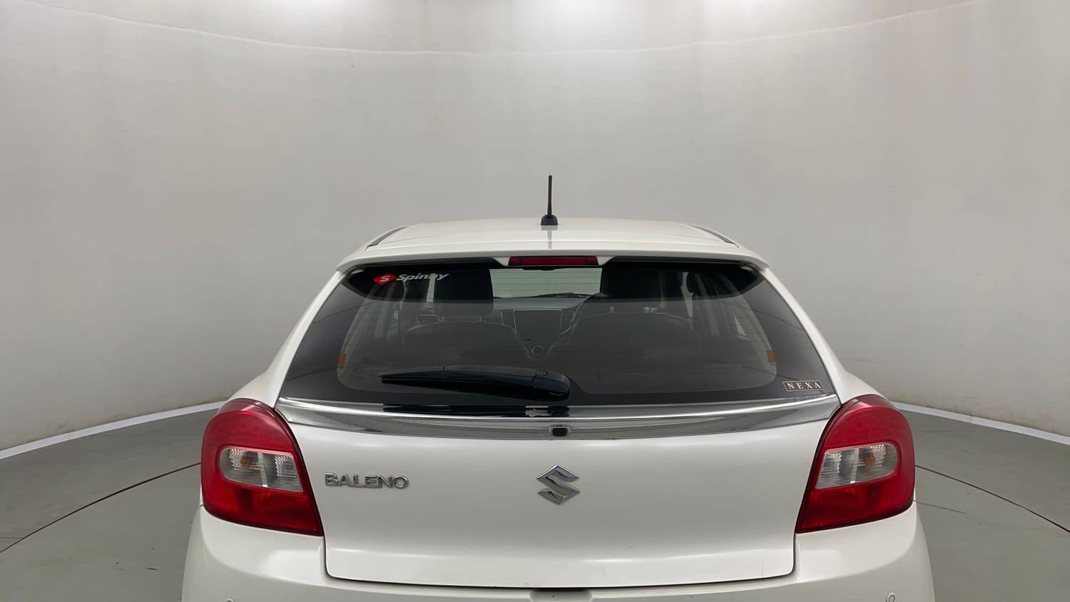 Used 2021 Maruti Suzuki Baleno Zeta Petrol Manual exterior BACK WINDSHIELD VIEW