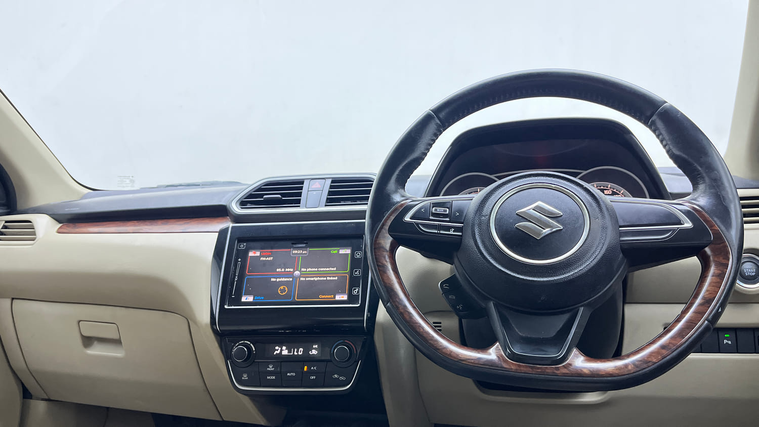Used 2018 Maruti Suzuki Dzire ZDi Plus AMT Diesel Automatic interior DASHBOARD VIEW