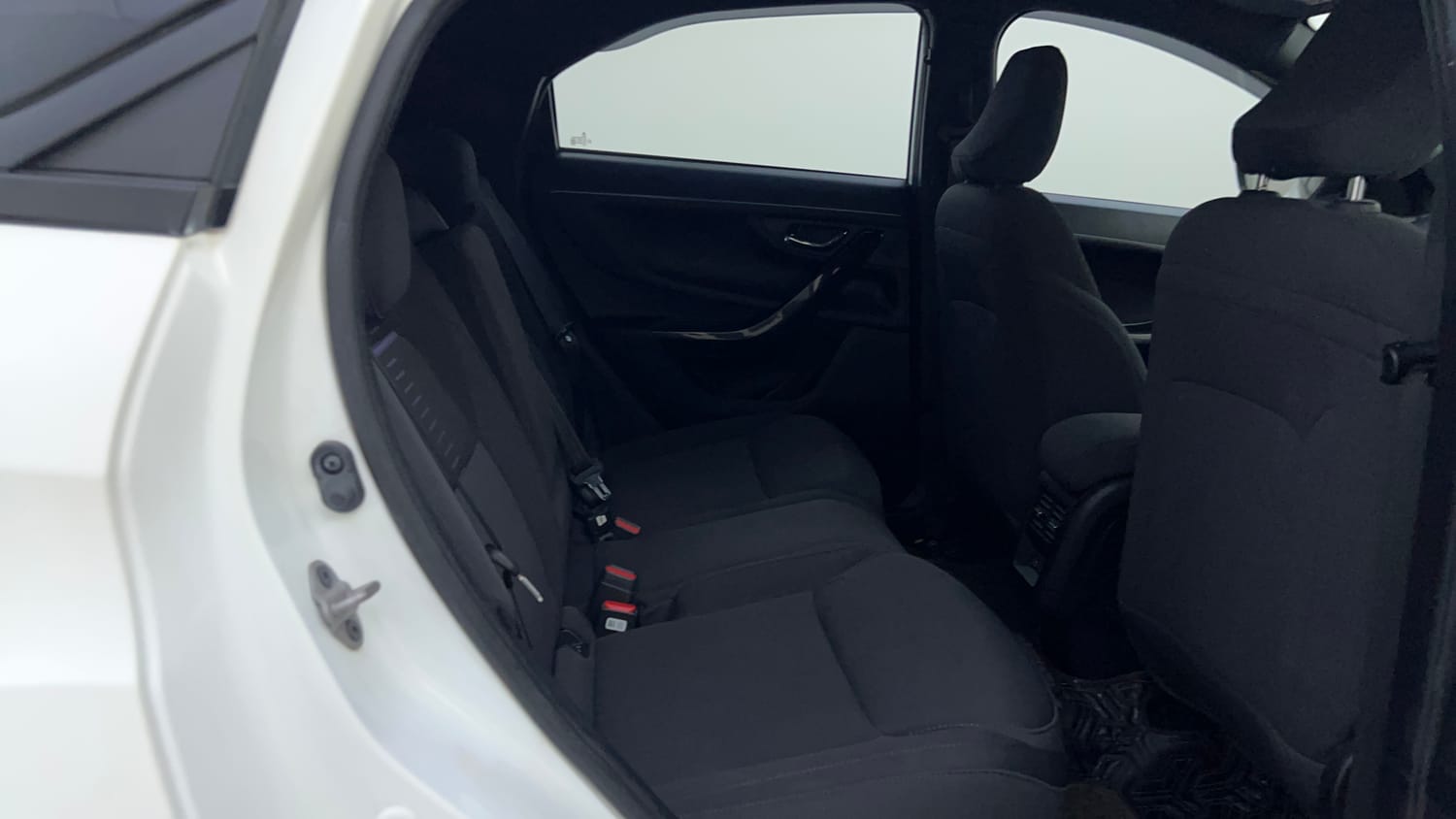 Used 2024 Tata Nexon Fearless 1.2 Revotron Petrol 6MT DT Petrol Manual interior RIGHT SIDE REAR DOOR CABIN VIEW