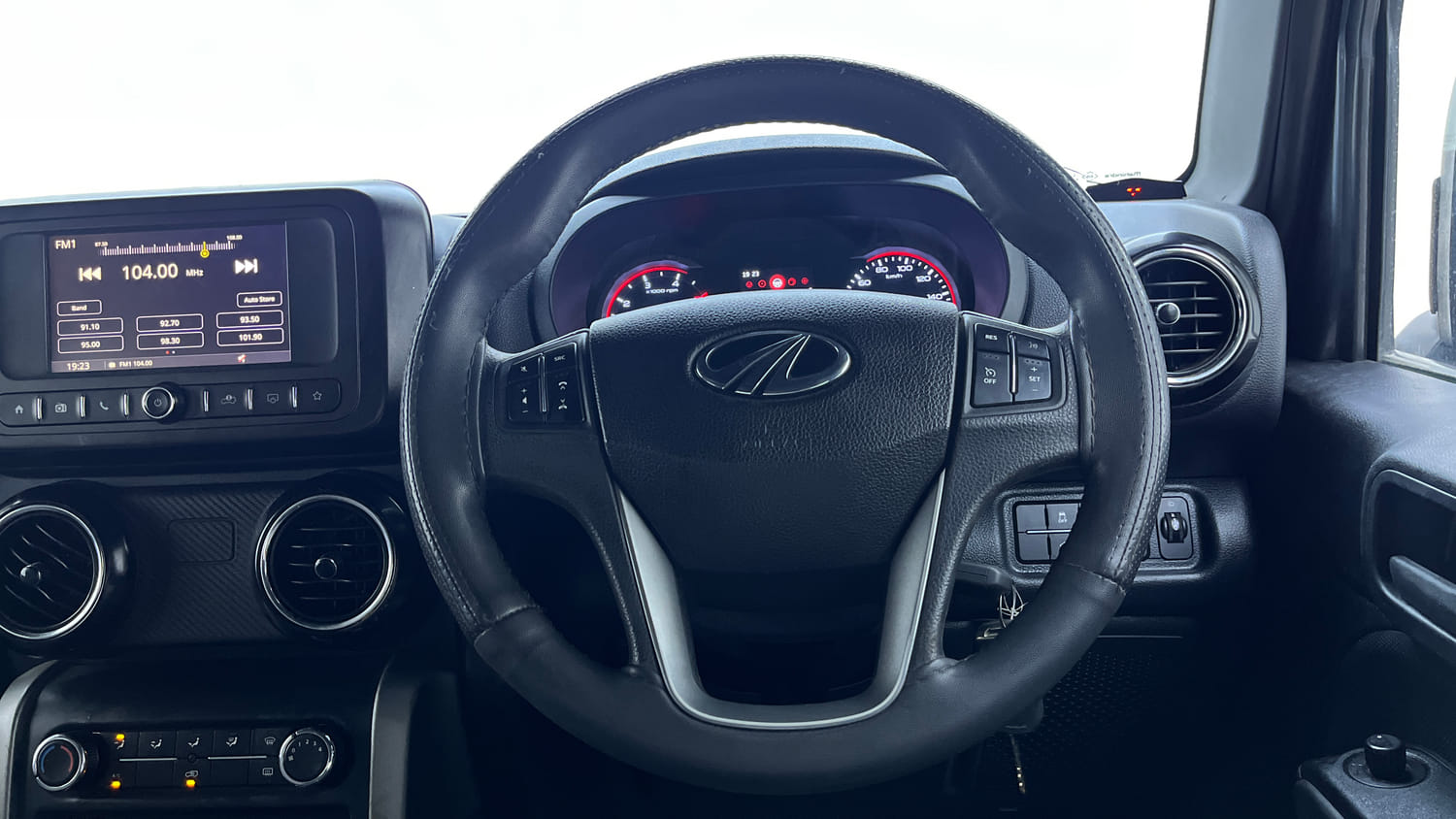 Used 2021 mahindra Thar LX Hard Top Diesel AT 4WD Diesel Automatic interior STEERING VIEW