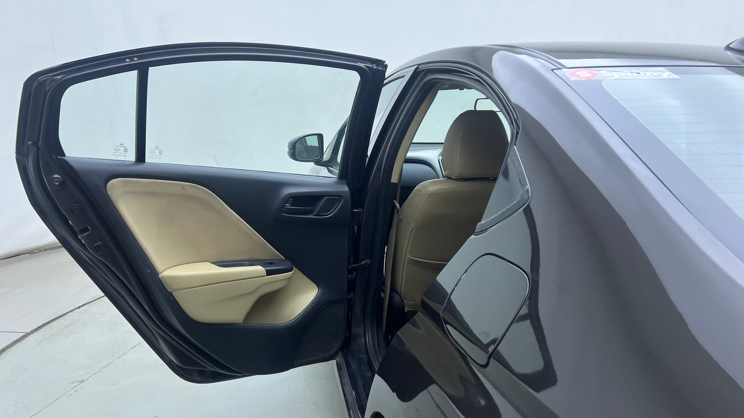 Used 2014 Honda City SV Diesel Diesel Manual interior LEFT REAR DOOR OPEN VIEW