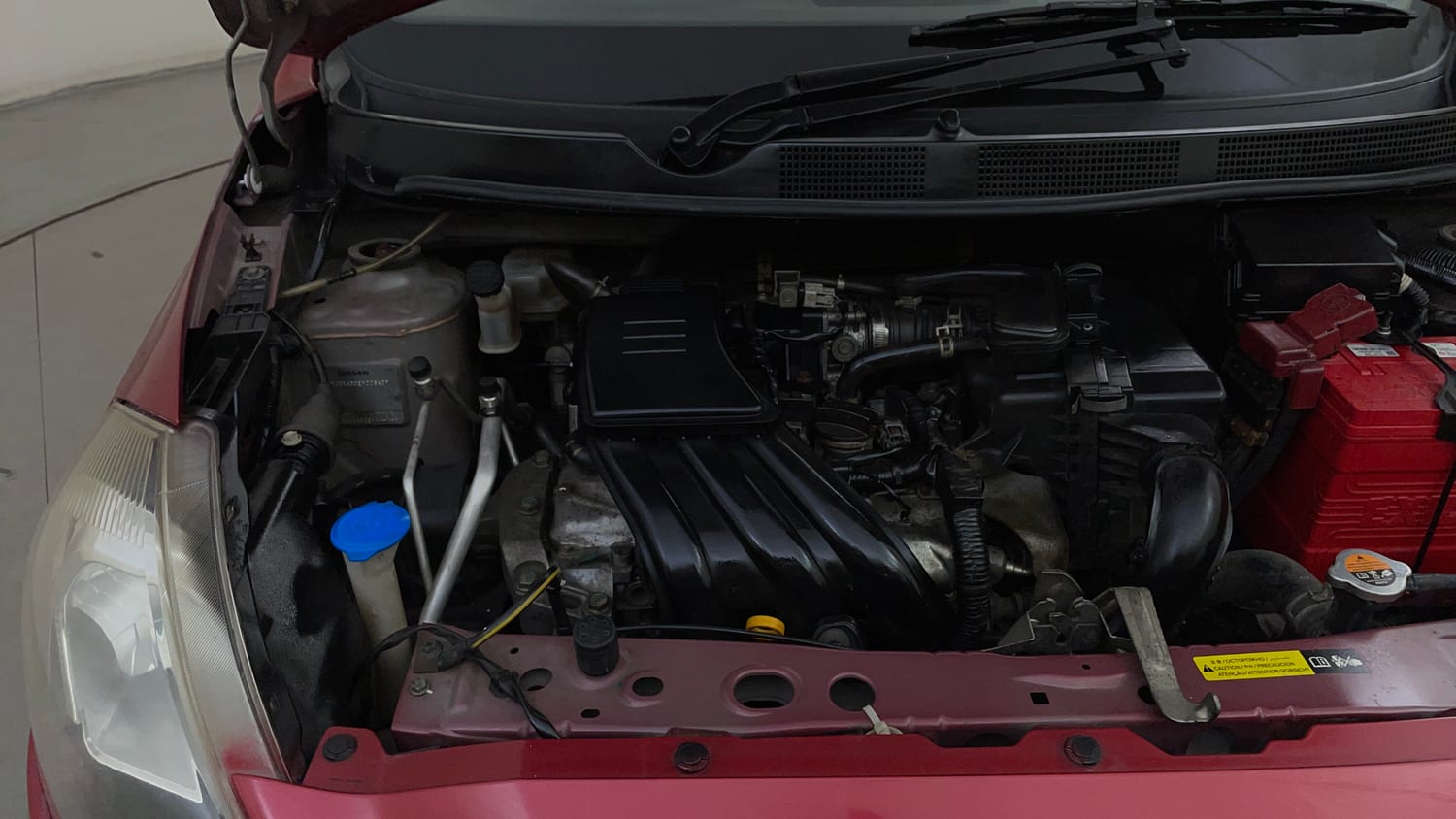 Used 2014 Datsun GO T Petrol Manual engine ENGINE RIGHT SIDE VIEW