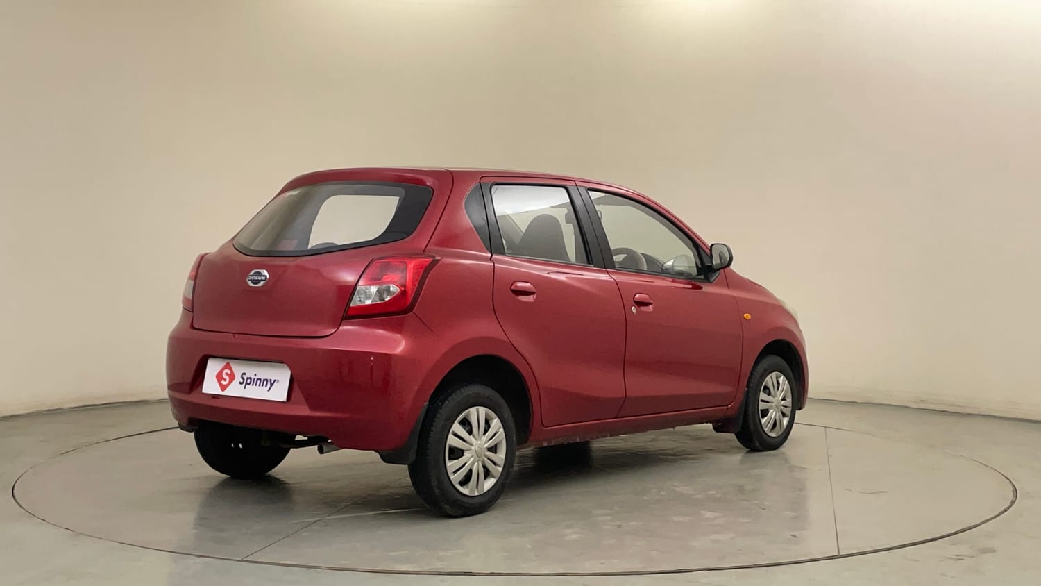 Used 2014 Datsun GO T Petrol Manual exterior RIGHT REAR CORNER VIEW