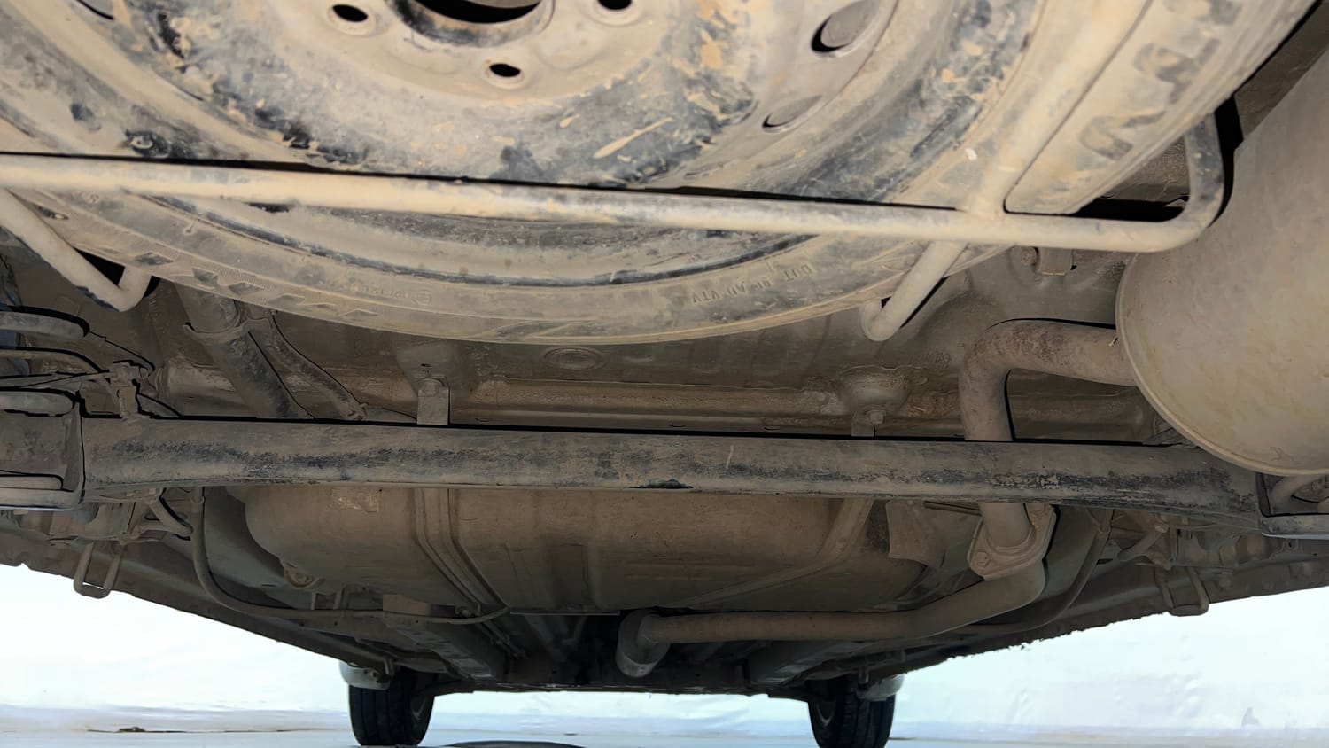 Used 2018 Maruti Suzuki Ertiga ZXI+ Petrol Manual extra REAR UNDERBODY VIEW (TAKEN FROM REAR)