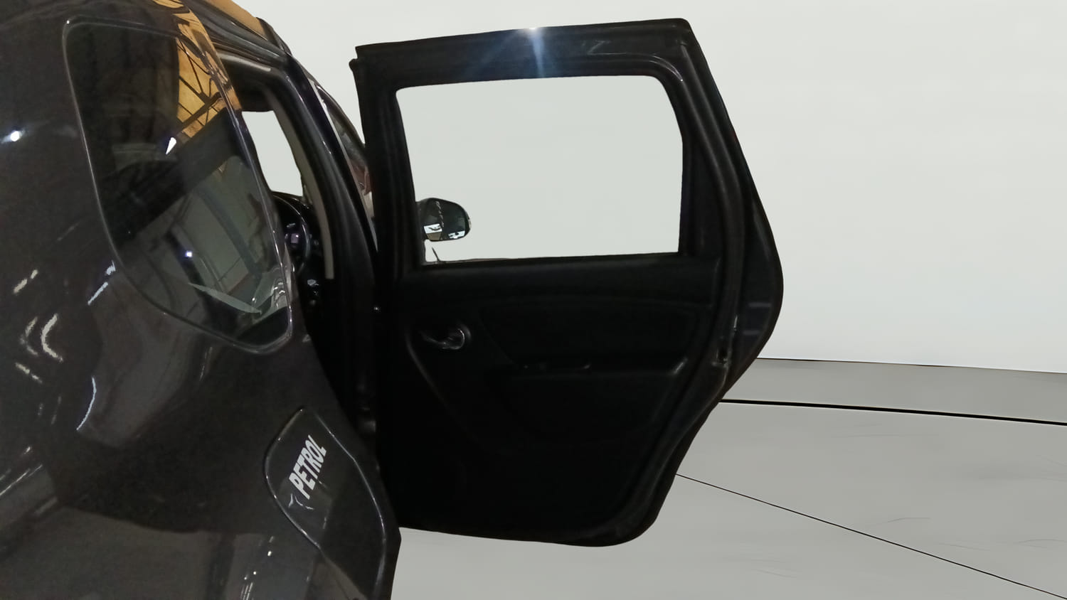 Used 2021 Renault Duster RXZ 1.3 Turbo Petrol CVT Petrol Automatic interior RIGHT REAR DOOR OPEN VIEW