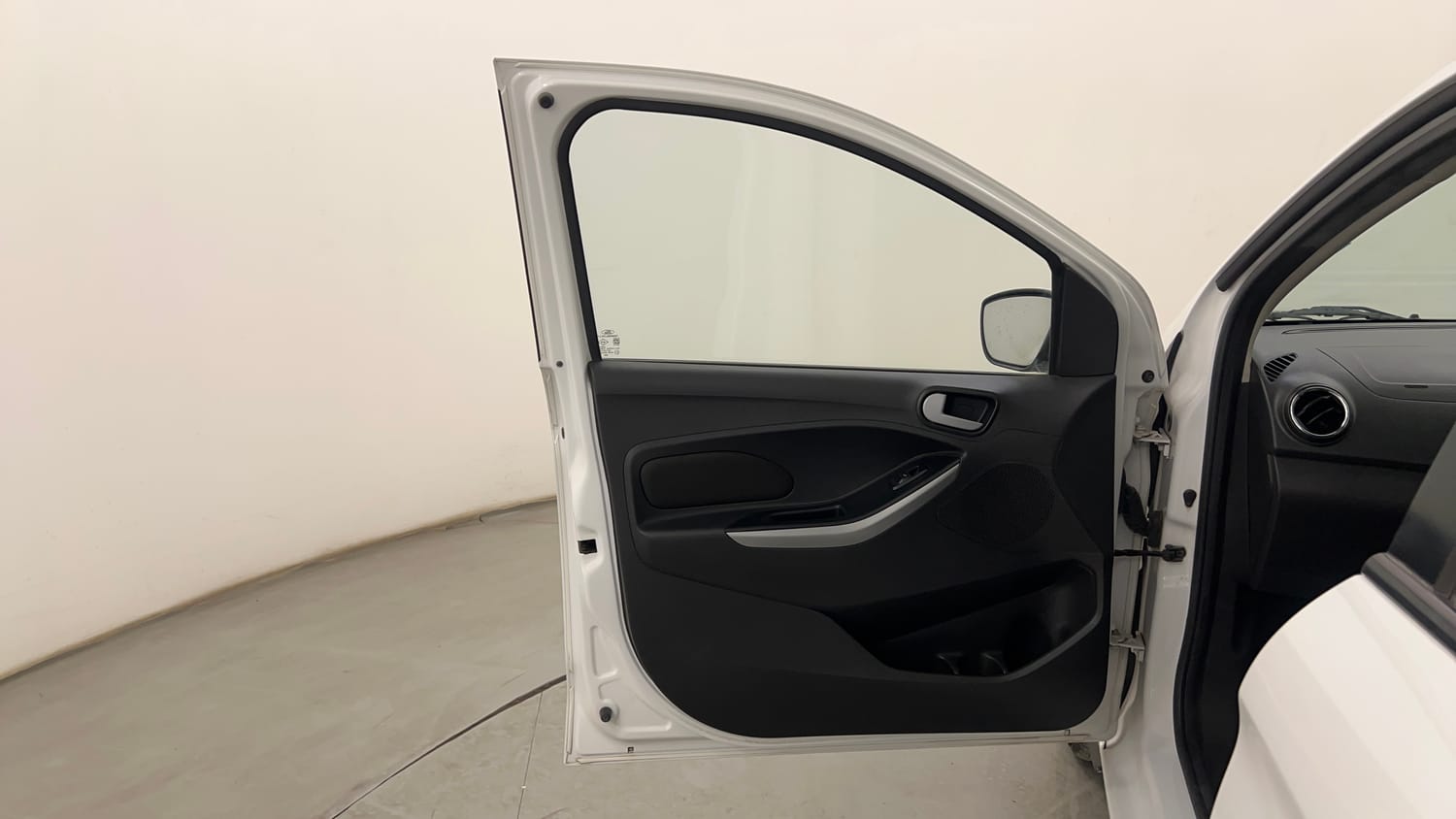 Used 2018 Ford Figo Titanium 1.2 Ti-VCT Petrol Manual interior LEFT FRONT DOOR OPEN VIEW