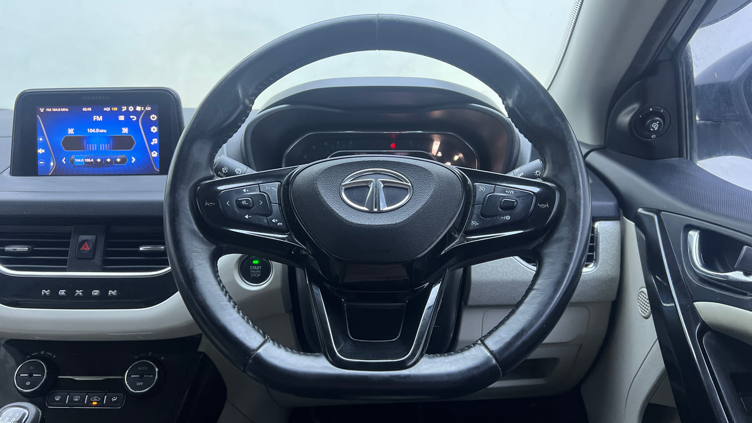 Used 2023 Tata Nexon XZ Plus (L) Petrol Manual interior STEERING VIEW