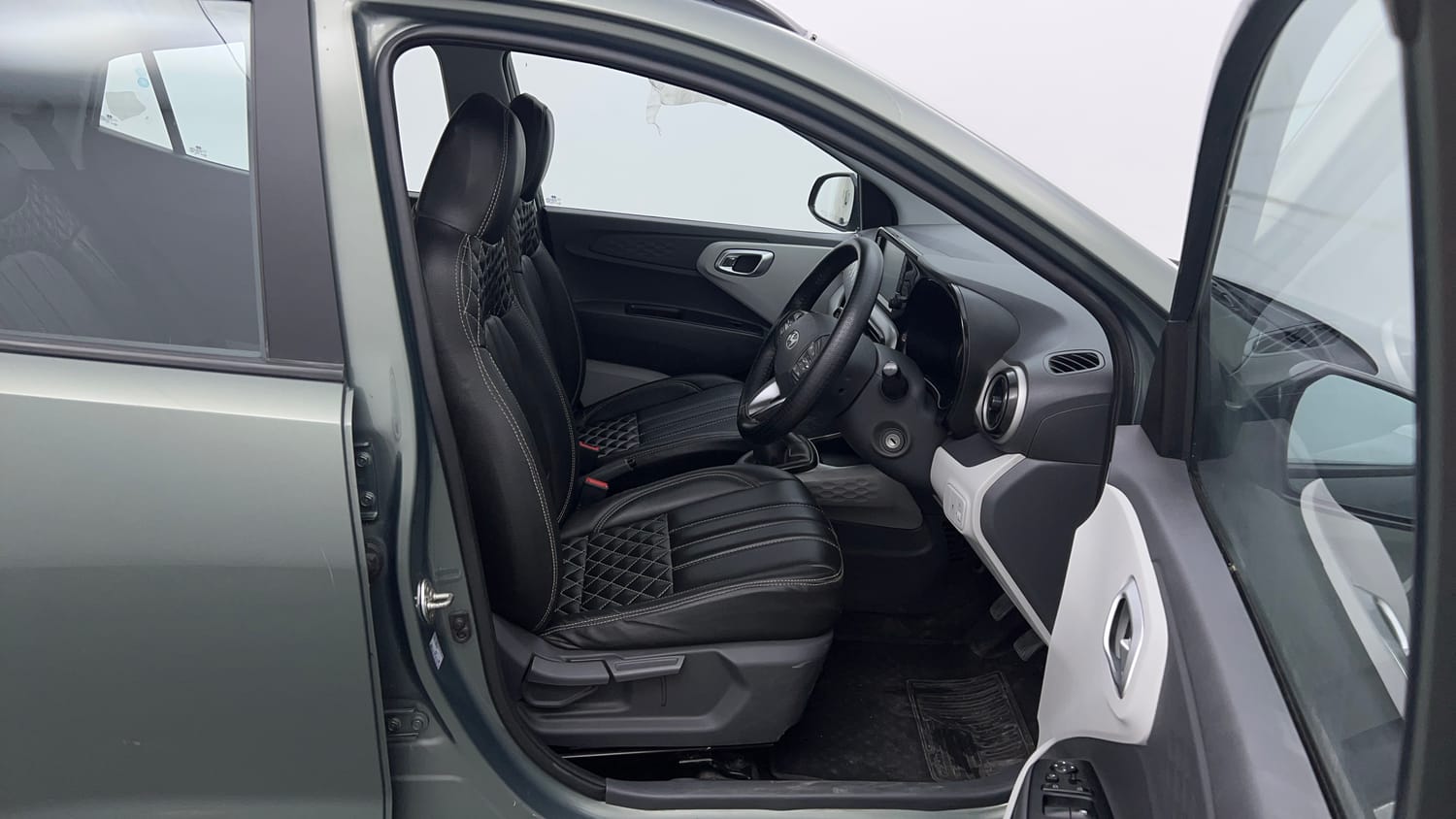 Used 2023 Hyundai Grand i10 Nios Sportz 1.2 Kappa VTVT Petrol Manual interior RIGHT SIDE FRONT DOOR CABIN VIEW