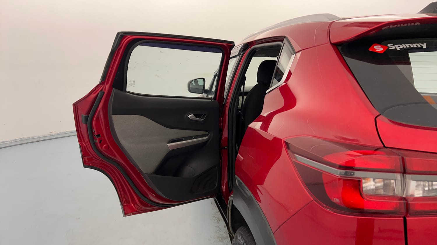 Used 2023 Nissan Magnite XV Executive Petrol Manual interior LEFT REAR DOOR OPEN VIEW