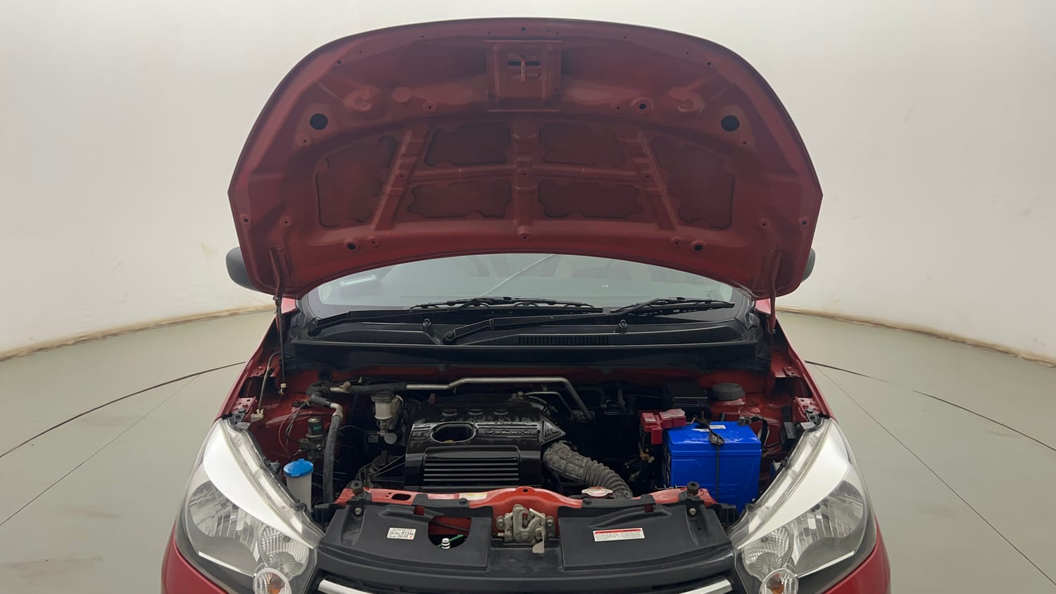 Used 2017 Maruti Suzuki Celerio VXi Petrol Manual engine ENGINE & BONNET OPEN FRONT VIEW
