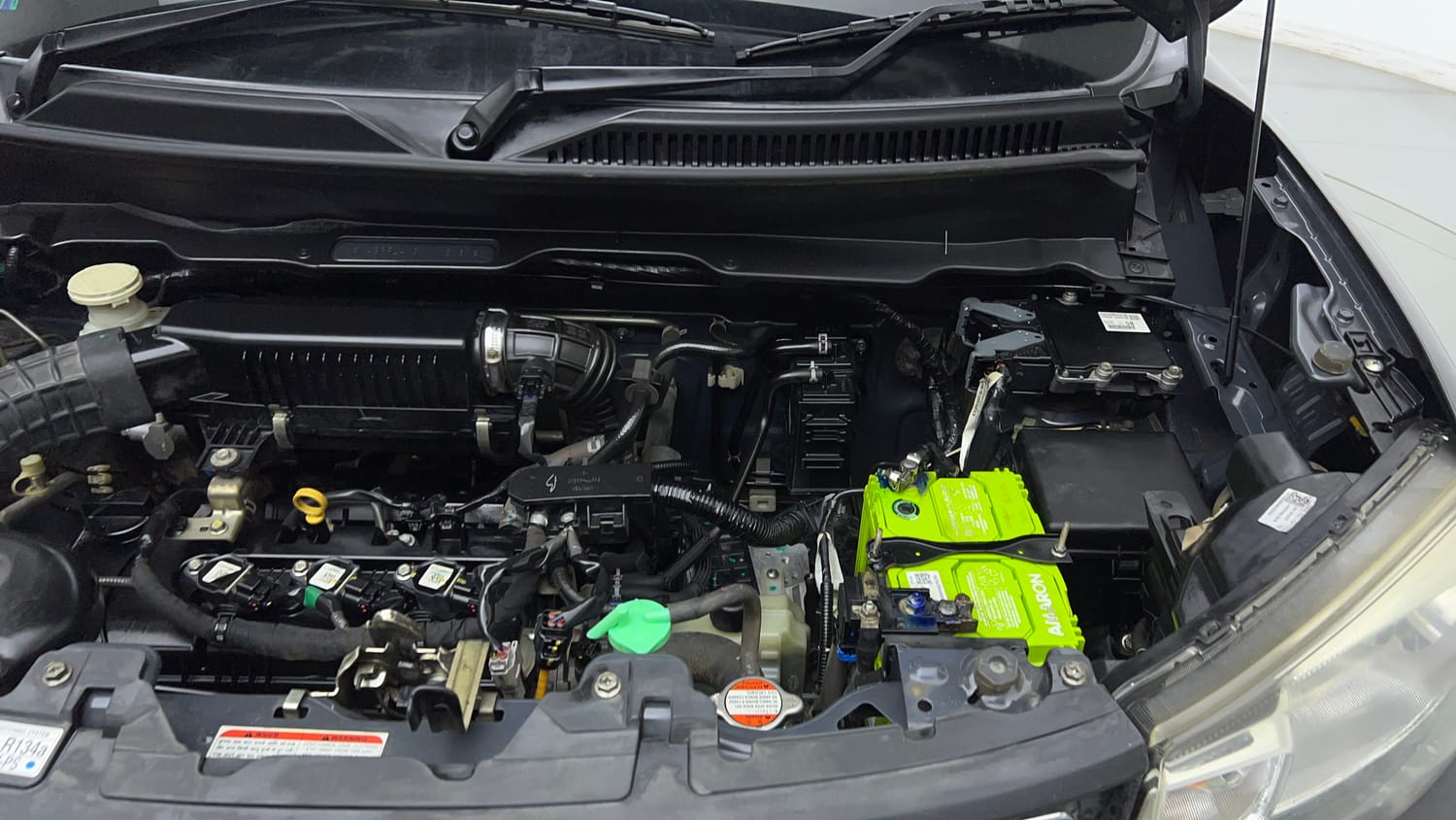 Used 2019 Maruti Suzuki S-Presso VXi Plus AMT Petrol Automatic engine ENGINE LEFT SIDE VIEW