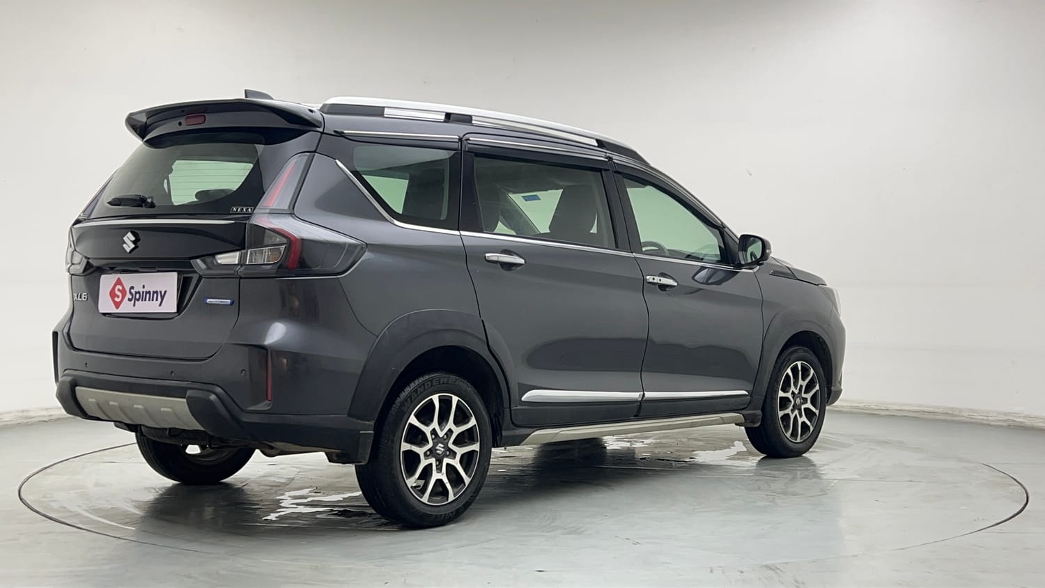 Used 2024 Maruti Suzuki XL6 Alpha AT Petrol Petrol Automatic exterior RIGHT REAR CORNER VIEW