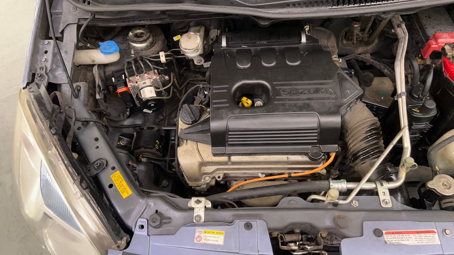 Used 2016 Maruti Suzuki Wagon R 1.0 VXI AMT Petrol Automatic engine ENGINE RIGHT SIDE VIEW