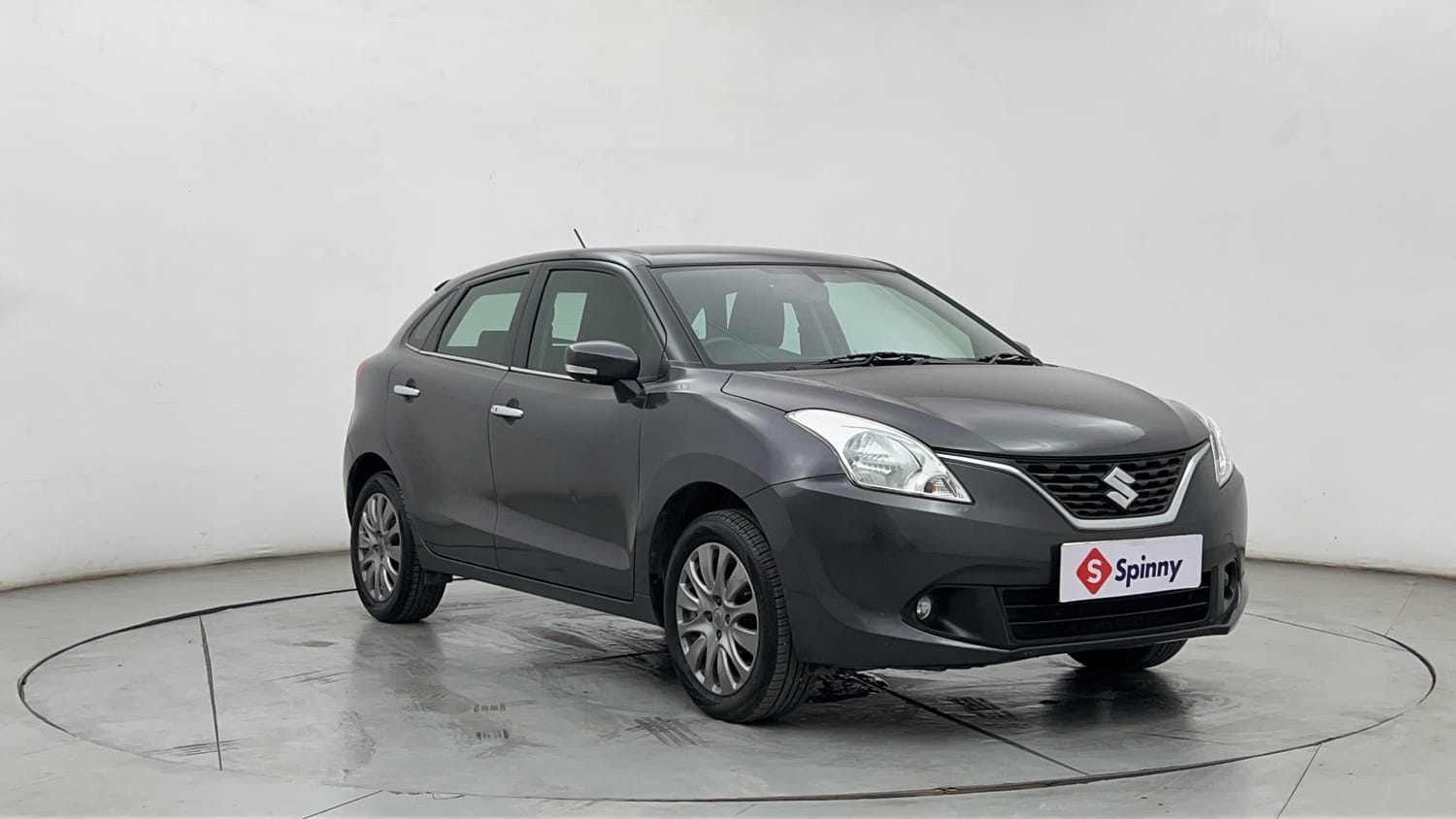 Used 2016 Maruti Suzuki Baleno Zeta 1.2 Petrol Manual exterior RIGHT FRONT CORNER VIEW