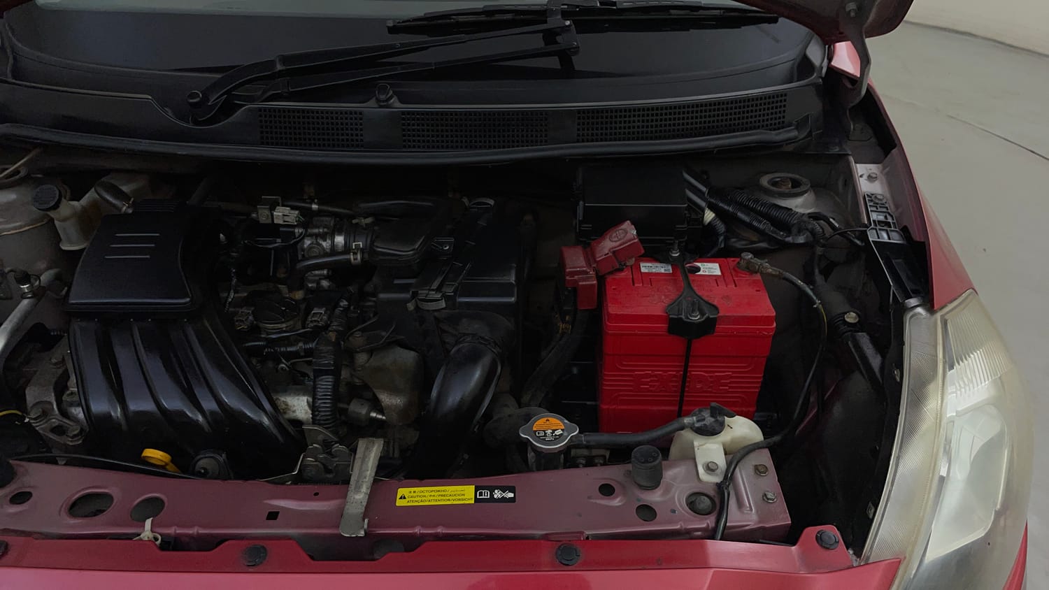 Used 2014 Datsun GO T Petrol Manual engine ENGINE LEFT SIDE VIEW