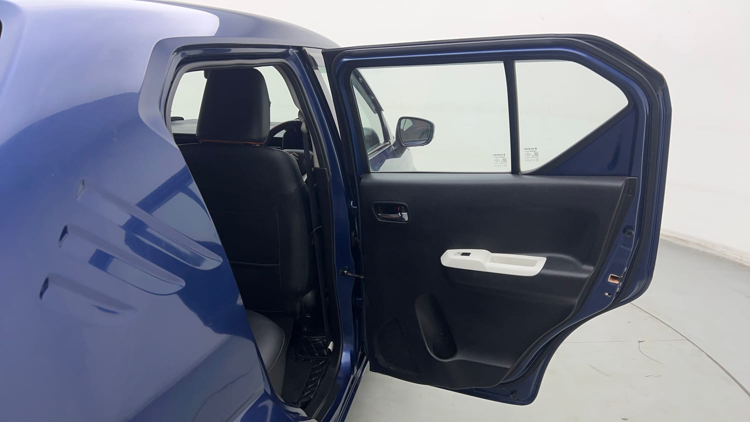 Used 2019 Maruti Suzuki Ignis Delta 1.2 MT Petrol Manual interior RIGHT REAR DOOR OPEN VIEW