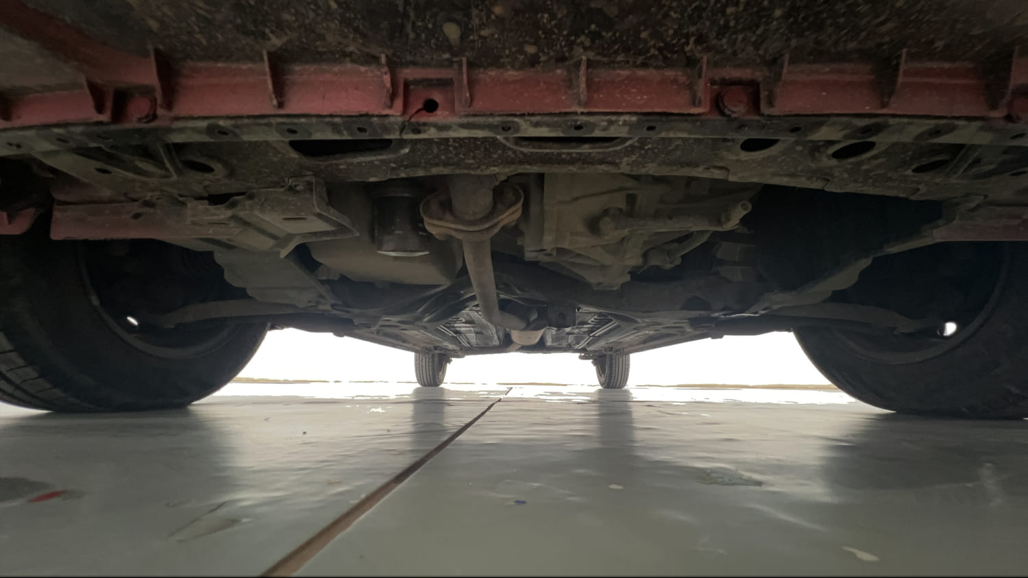 Used 2017 Maruti Suzuki Celerio VXi Petrol Manual extra FRONT LEFT UNDERBODY VIEW