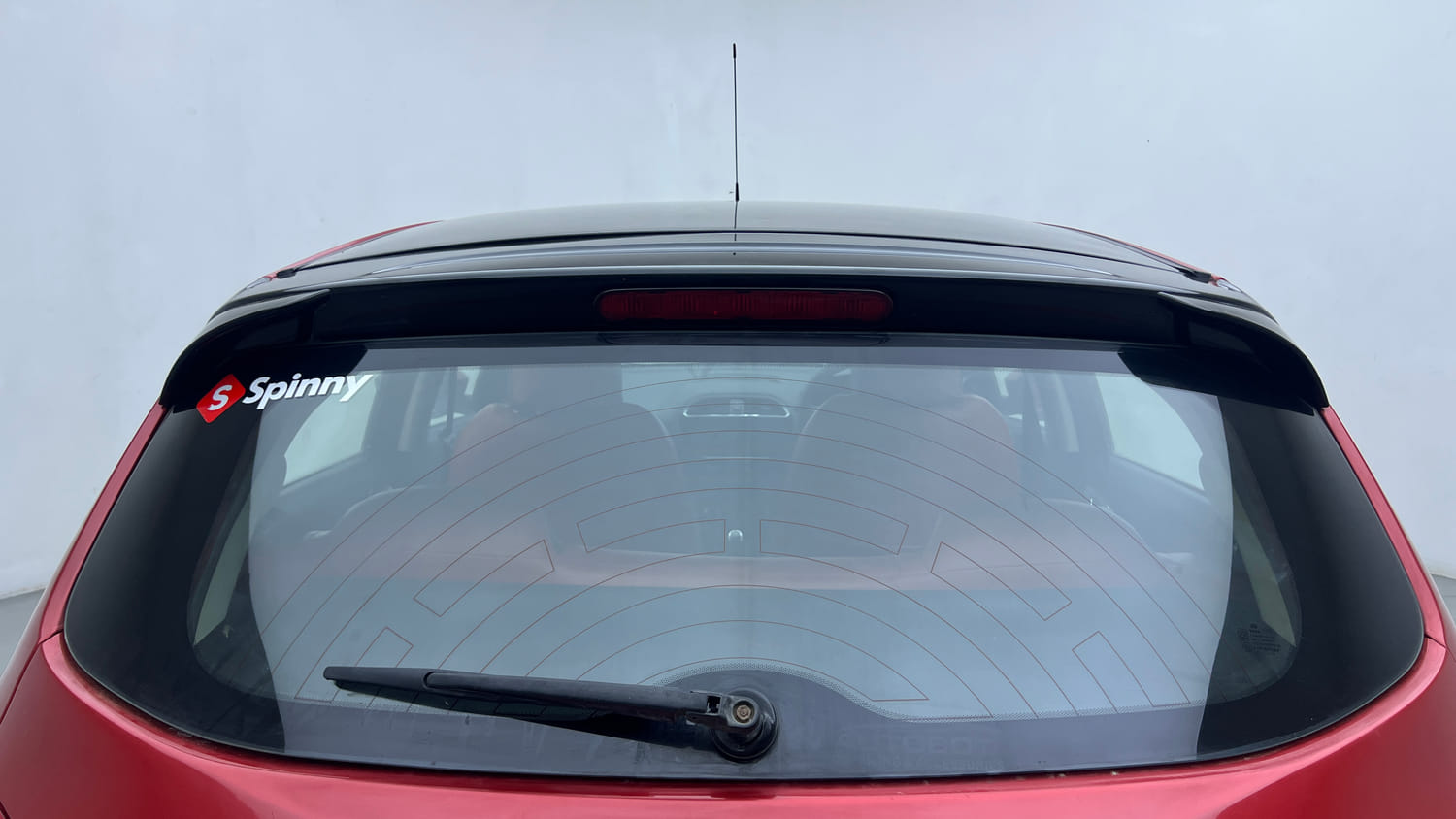 Used 2019 Tata Tiago XZ+ Petrol+cng(outside fitted) Cng Manual exterior BACK WINDSHIELD VIEW