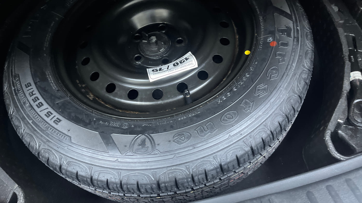 Used 2018 Jeep Compass Limited (O) 2.0 Diesel Diesel Manual tyres SPARE TYRE VIEW