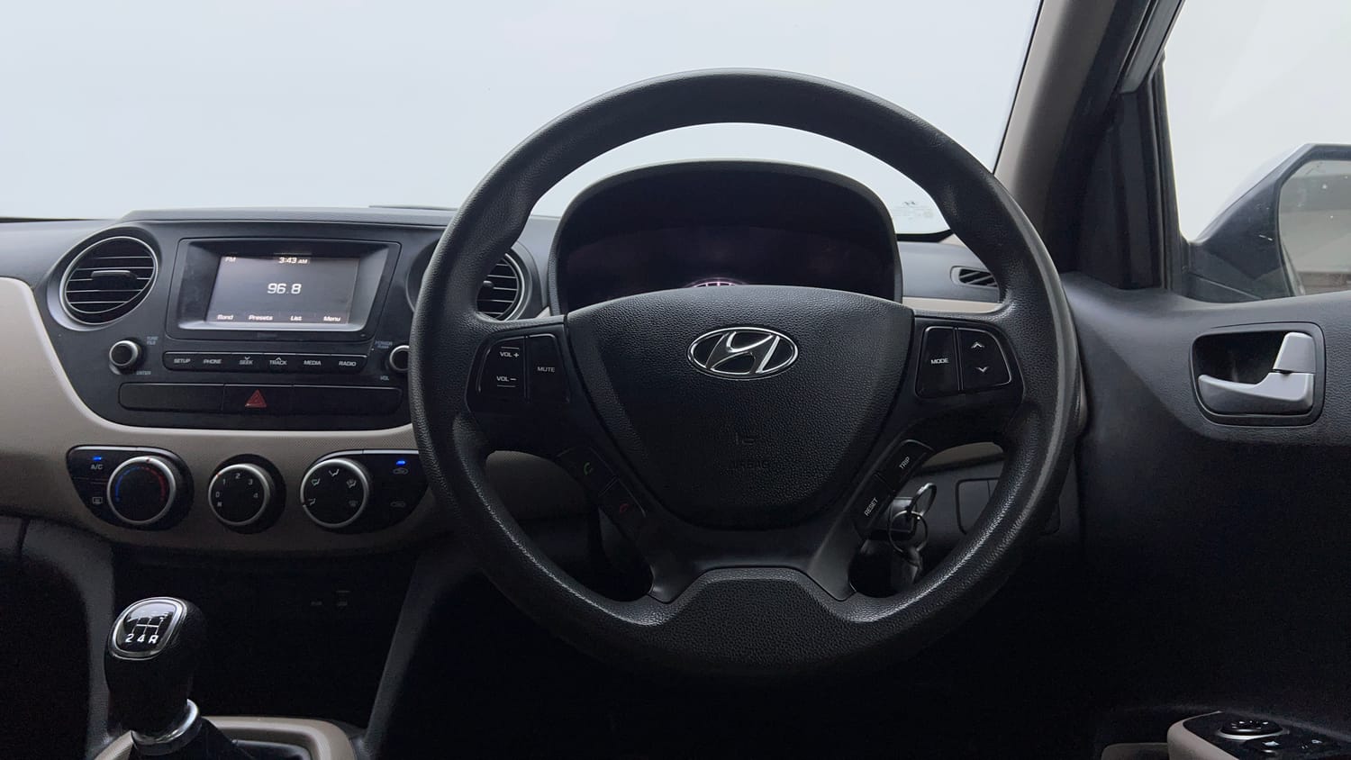 Used 2017 Hyundai Grand i10 Sportz 1.2 Kappa VTVT Petrol Manual interior STEERING VIEW