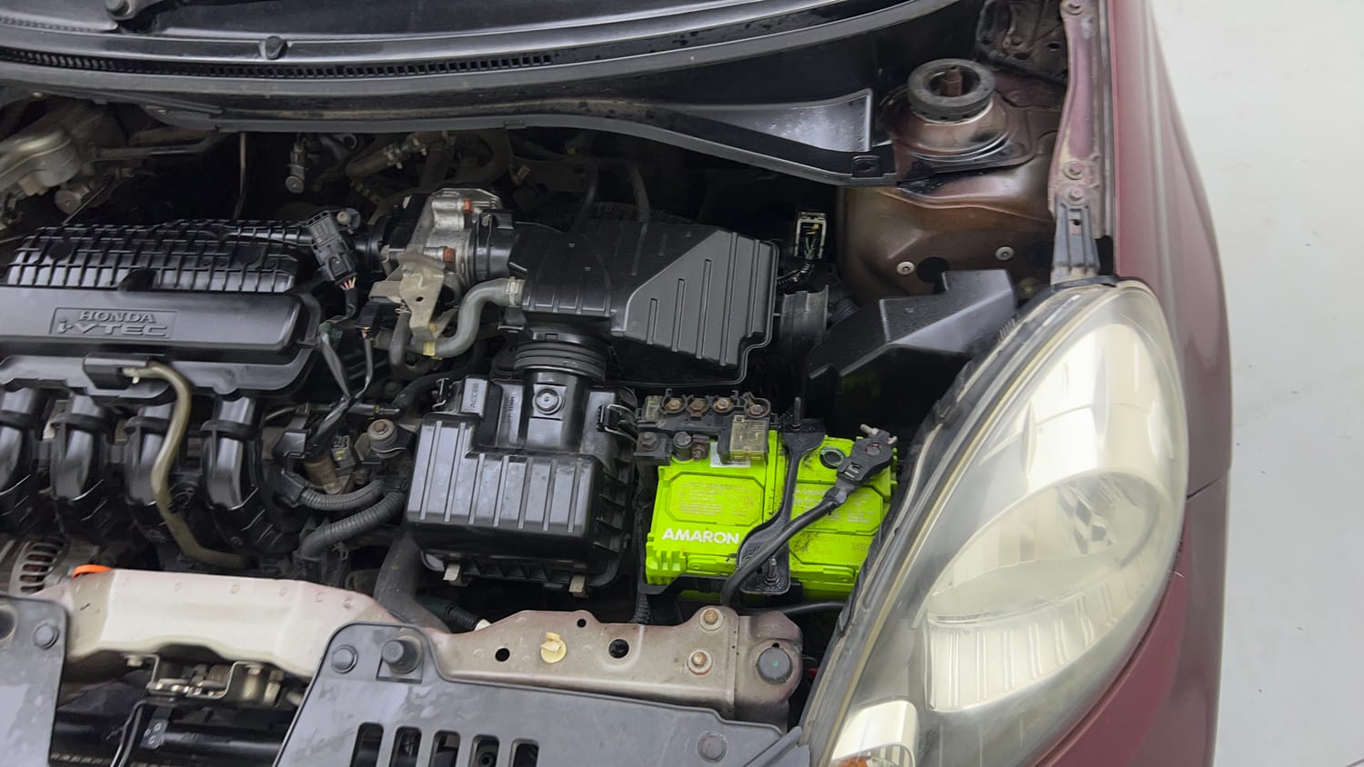 Used 2016 Honda Amaze 1.2 S i-VTEC Petrol Manual engine ENGINE LEFT SIDE VIEW