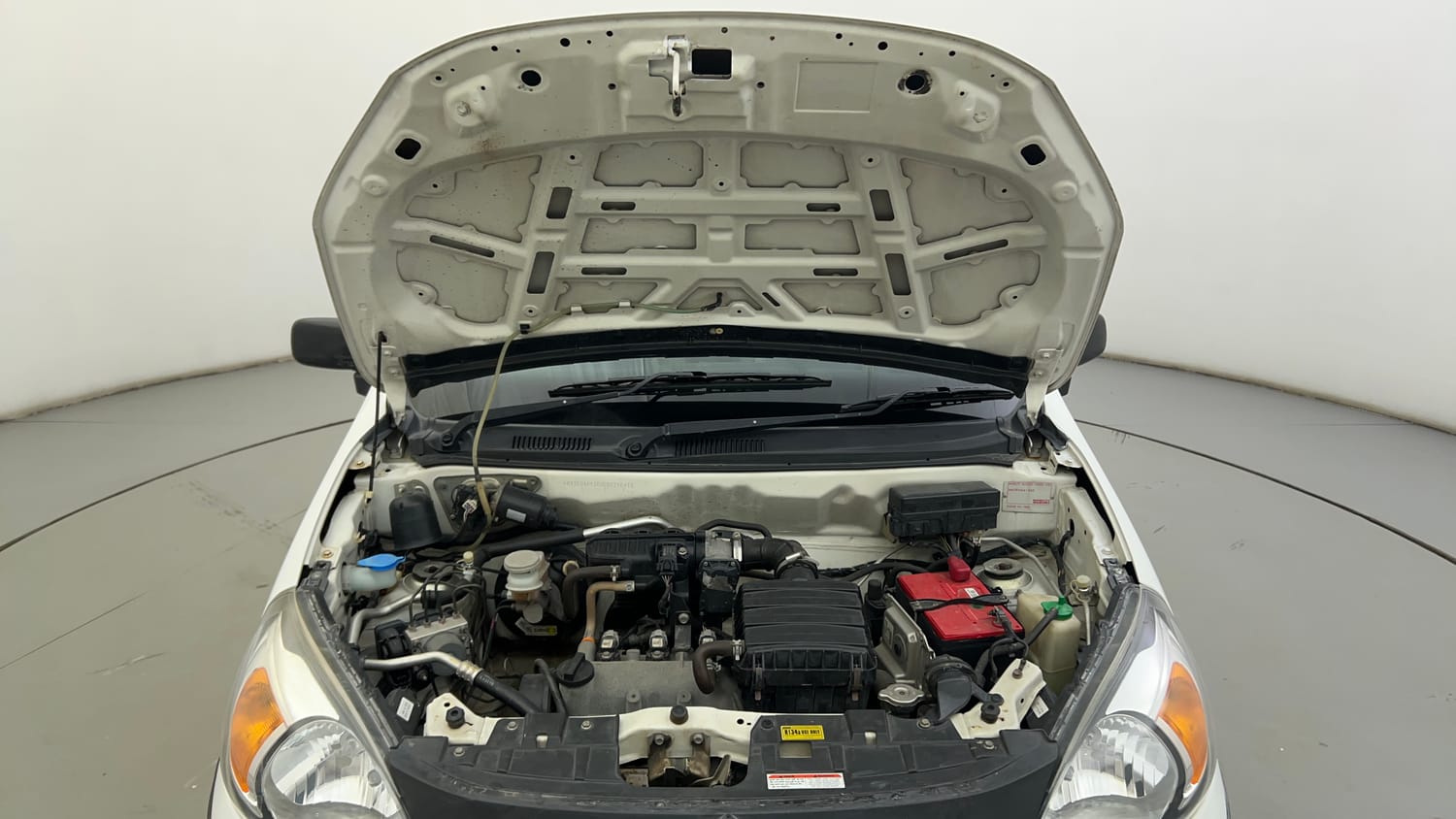 Used 2019 Maruti Suzuki Alto 800 LXi Petrol Manual engine ENGINE & BONNET OPEN FRONT VIEW