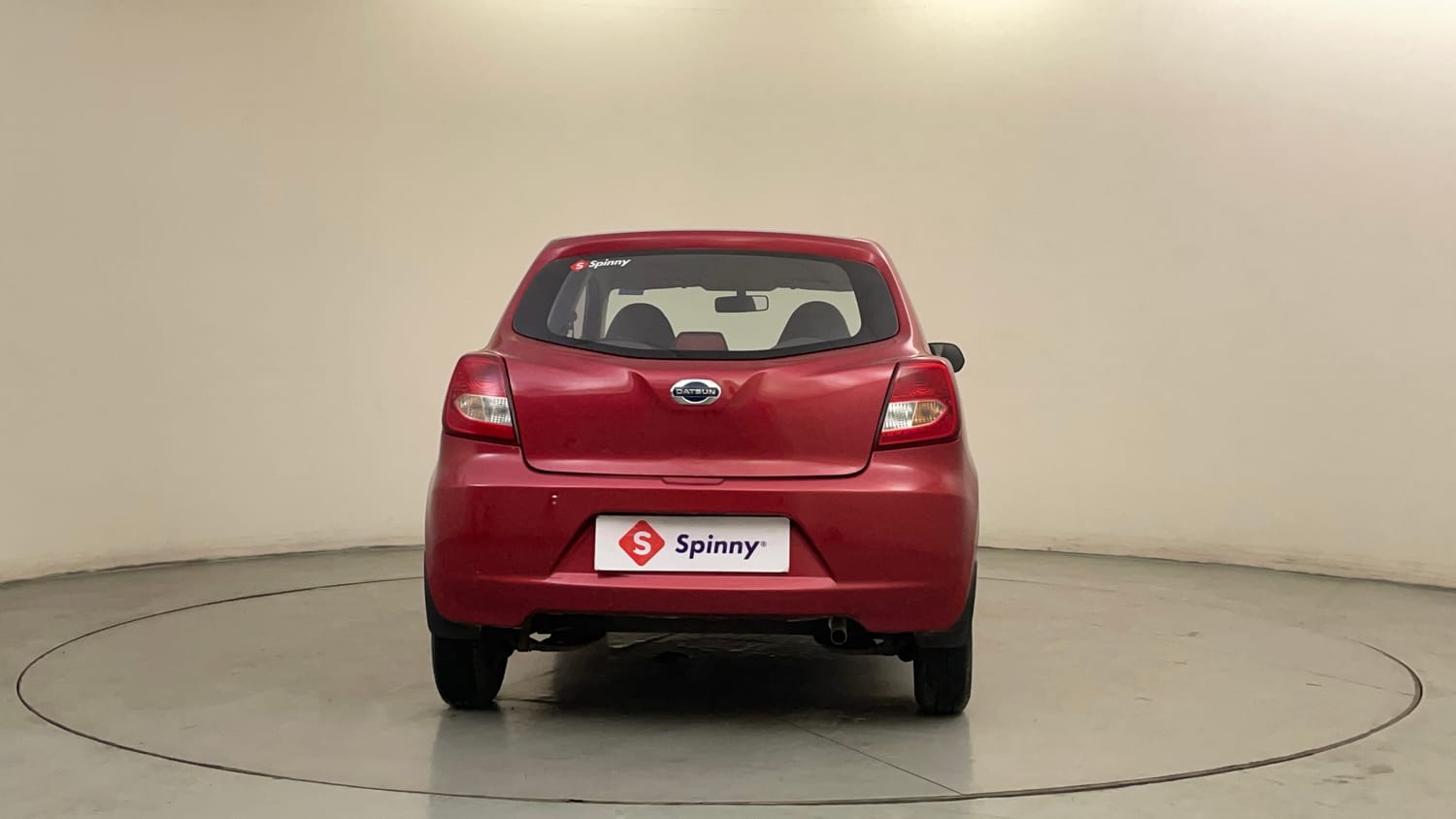 Used 2014 Datsun GO T Petrol Manual exterior BACK VIEW