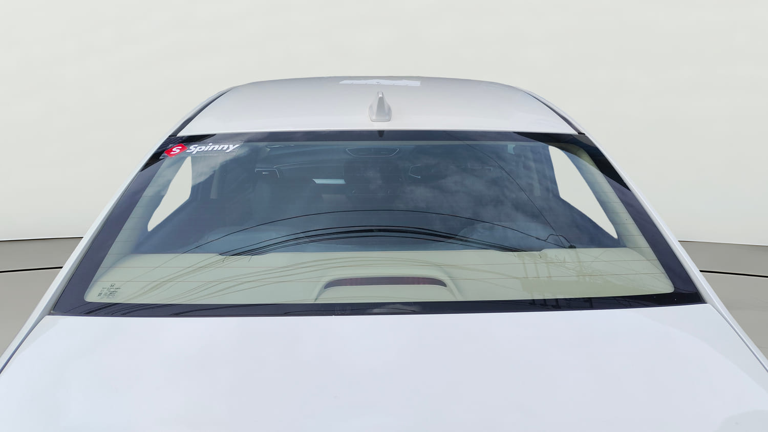 Used 2022 Honda Amaze VX CVT 1.2 Petrol Petrol Automatic exterior BACK WINDSHIELD VIEW