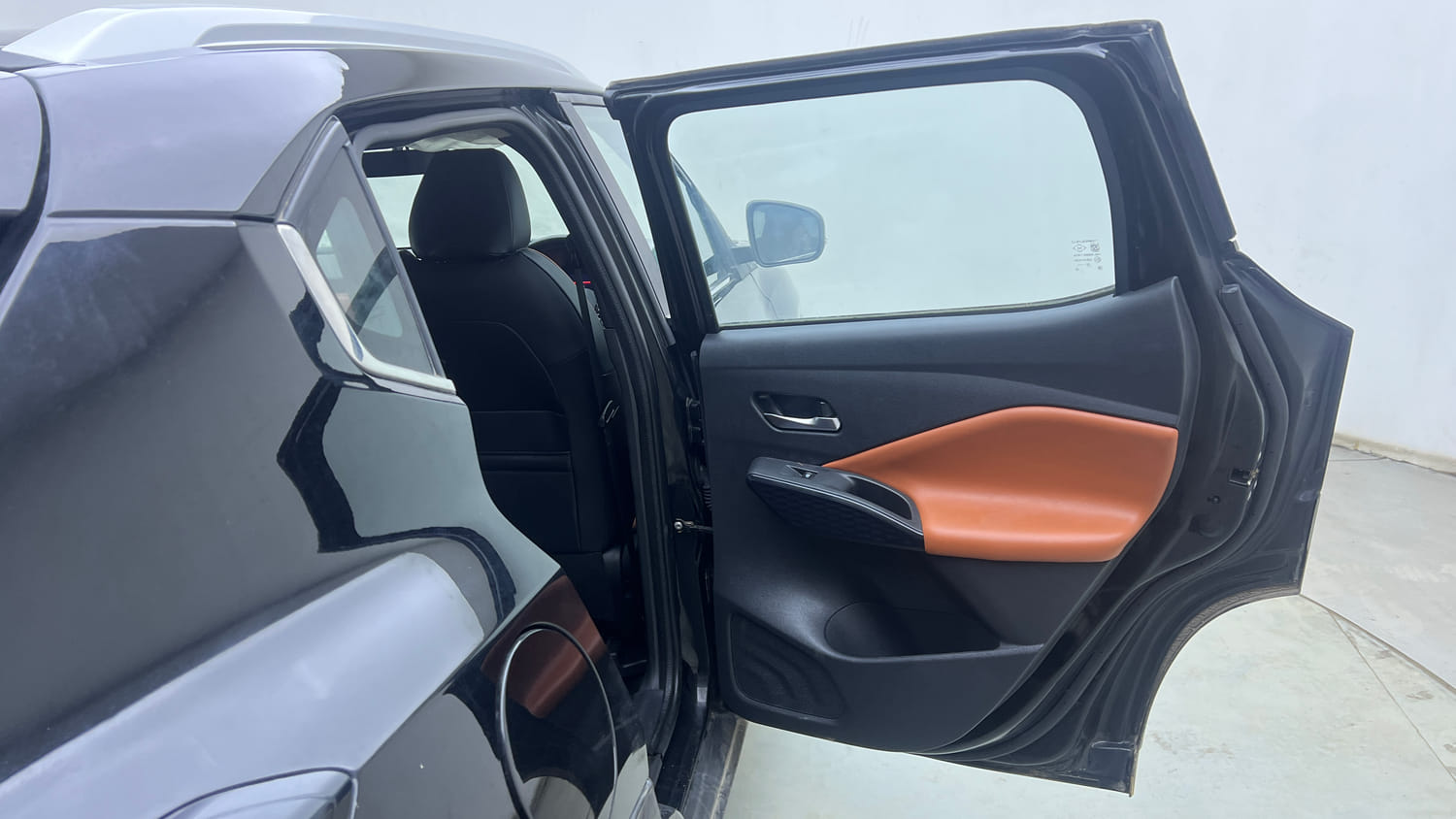 Used 2025 Nissan Magnite Tekna Plus HRAO 1.0 Turbo Petrol MT Petrol Manual interior RIGHT REAR DOOR OPEN VIEW