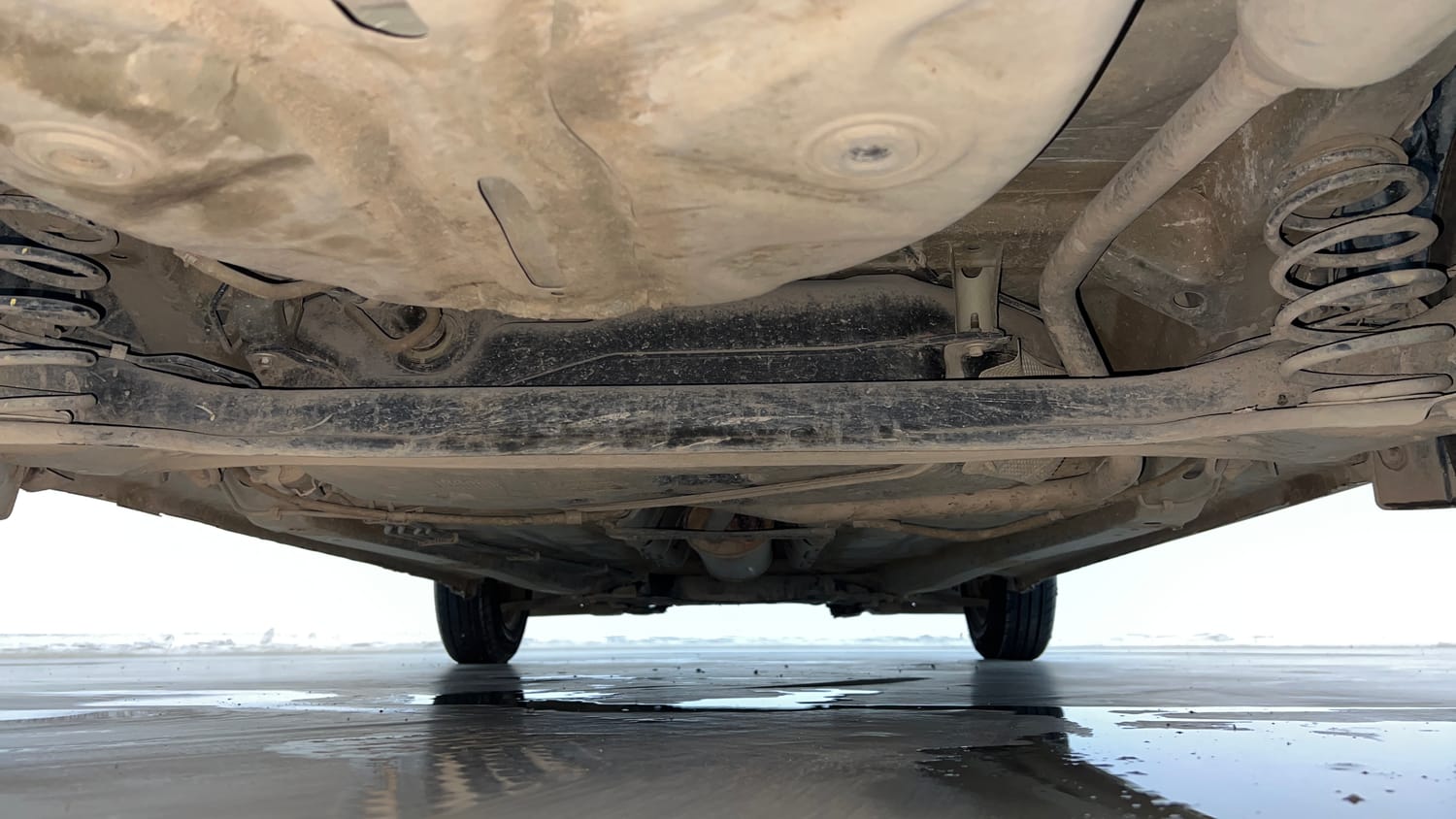 Used 2020 Maruti Suzuki Dzire VXi Petrol Manual extra REAR UNDERBODY VIEW (TAKEN FROM REAR)