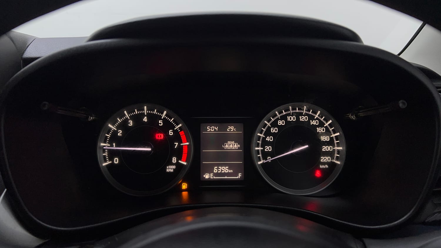 Used 2024 Maruti Suzuki Baleno Sigma MT Petrol Manual interior CLUSTERMETER VIEW