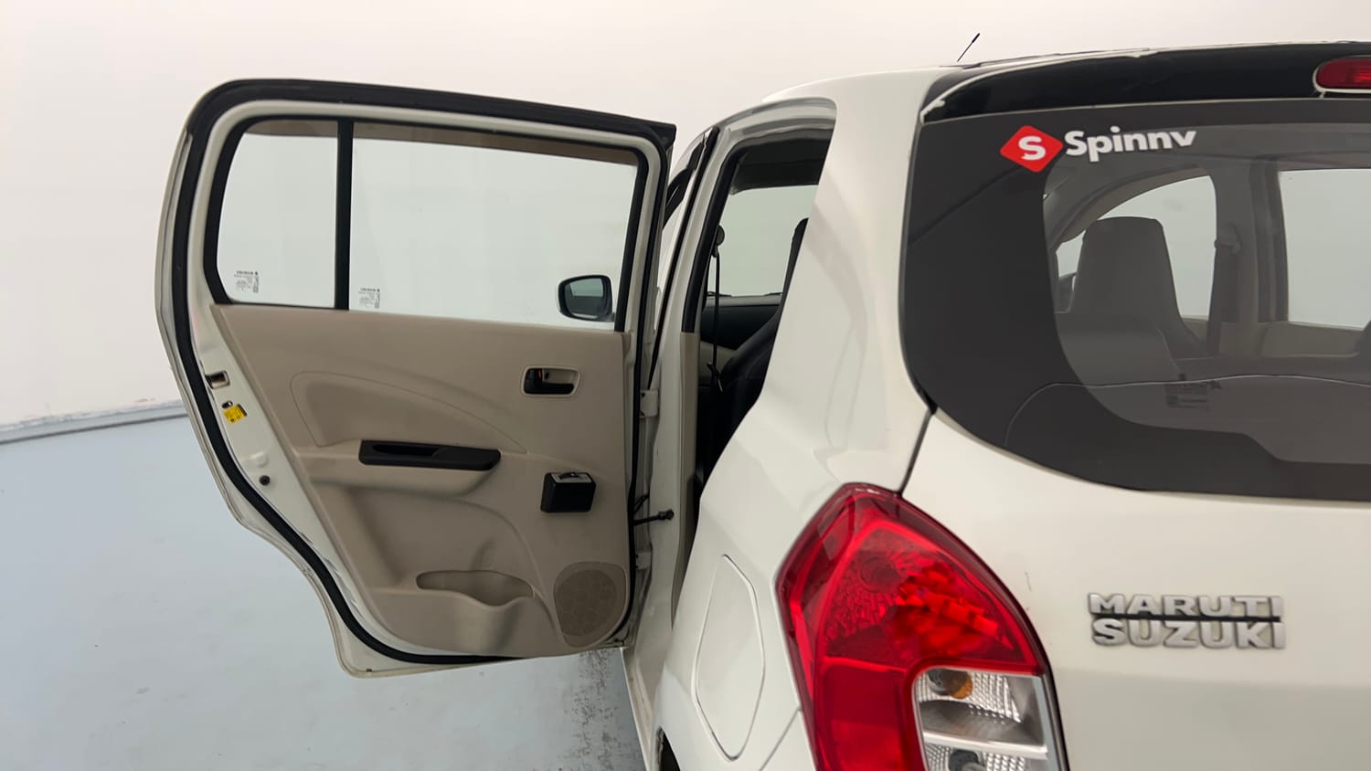 Used 2019 Maruti Suzuki Celerio LXi Petrol Manual interior LEFT REAR DOOR OPEN VIEW