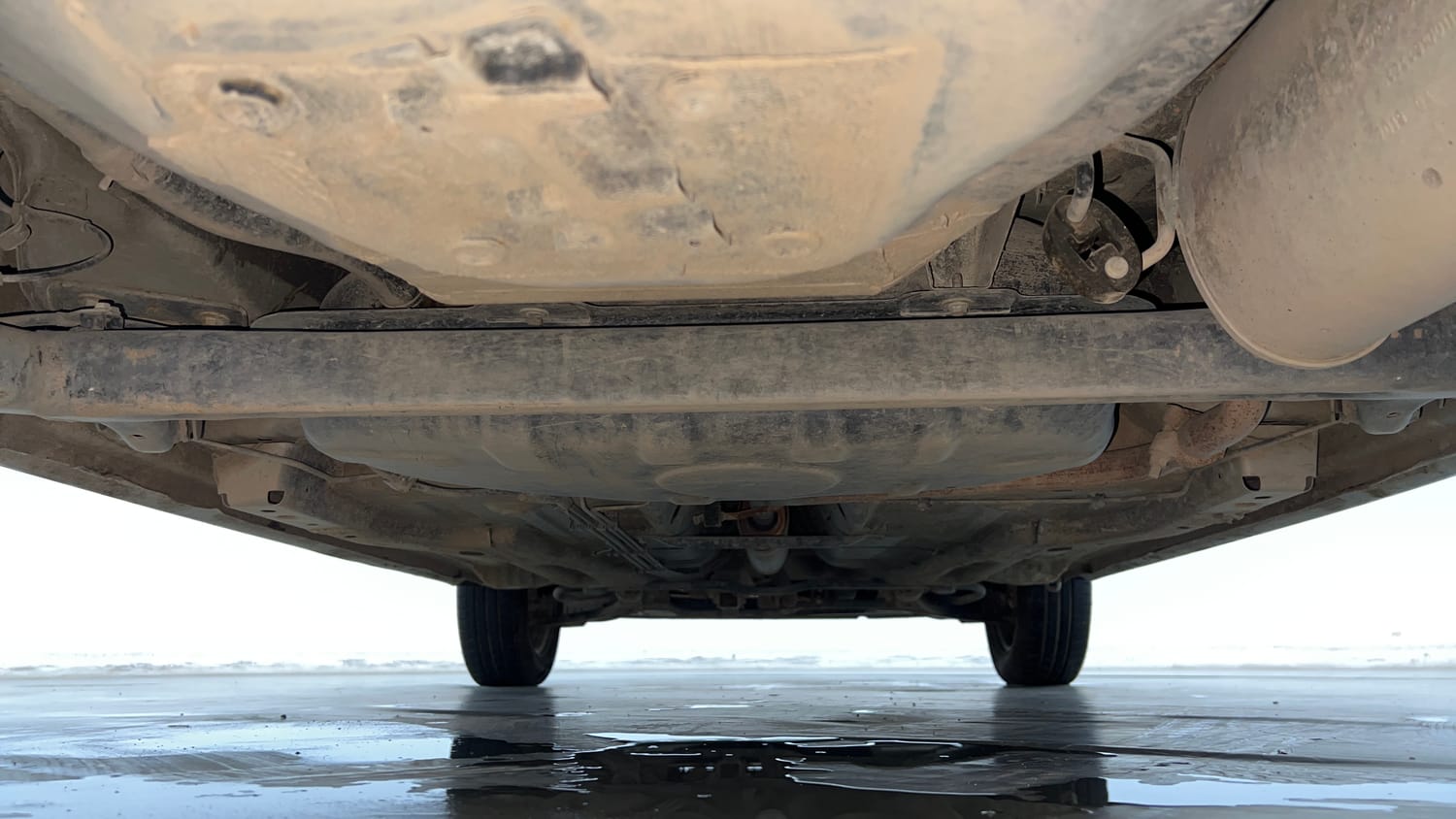 Used 2019 Tata Tiago Revotron XZ Petrol Manual extra REAR UNDERBODY VIEW (TAKEN FROM REAR)