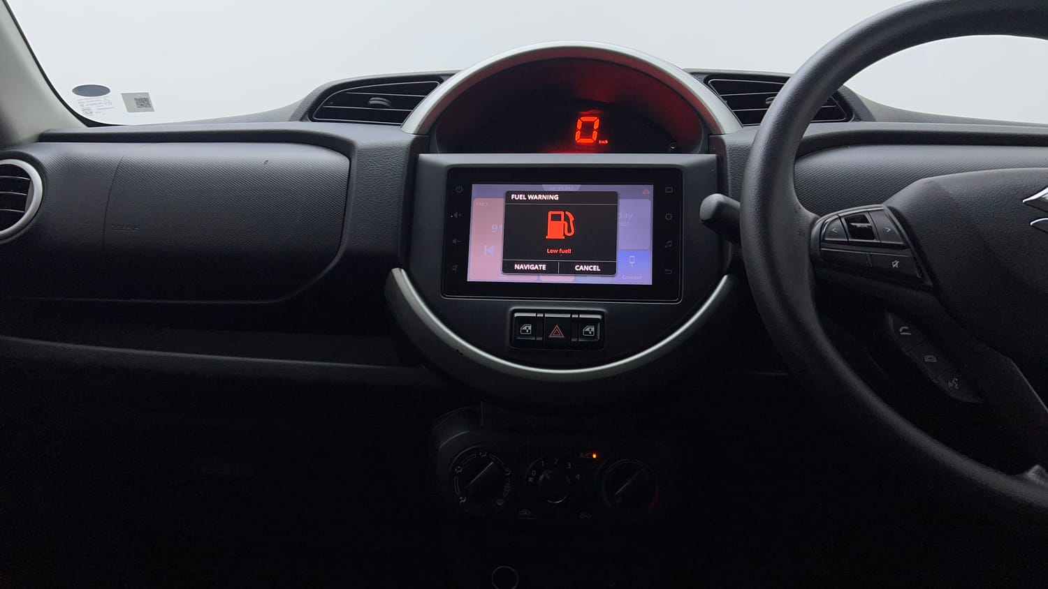 Used 2021 Maruti Suzuki S-Presso VXi Plus Petrol Manual interior MUSIC SYSTEM & AC CONTROL VIEW
