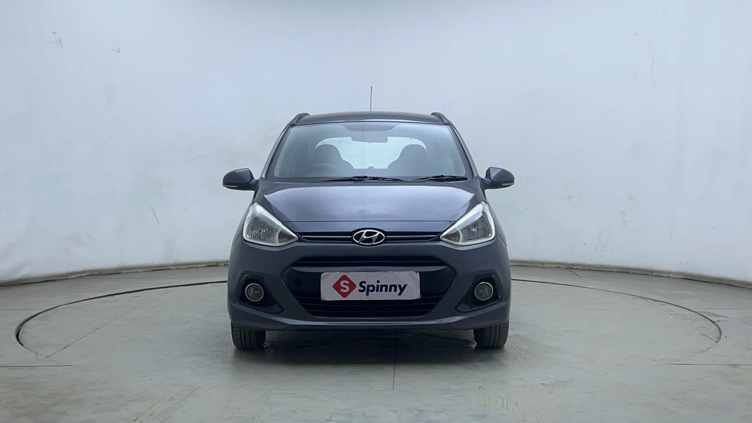 Used 2015 Hyundai Grand i10 Sportz 1.2 Kappa VTVT Petrol Manual exterior FRONT VIEW