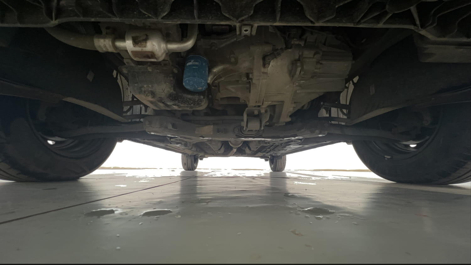 Used 2022 Hyundai Venue S 1.2 Petrol Petrol Manual extra FRONT LEFT UNDERBODY VIEW