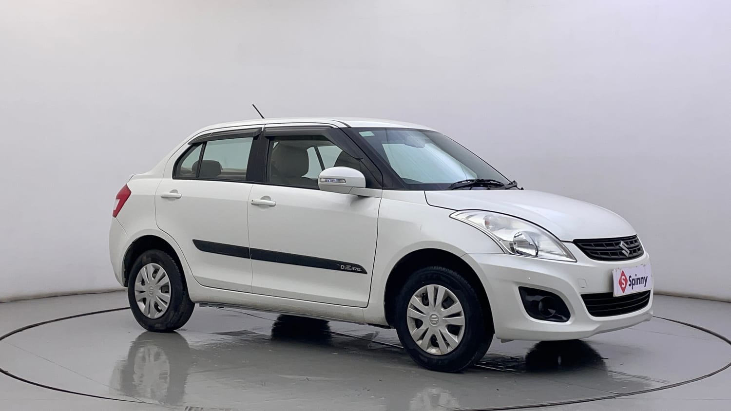 Used 2013 Maruti Suzuki Swift Dzire VXI Petrol Manual exterior RIGHT FRONT CORNER VIEW