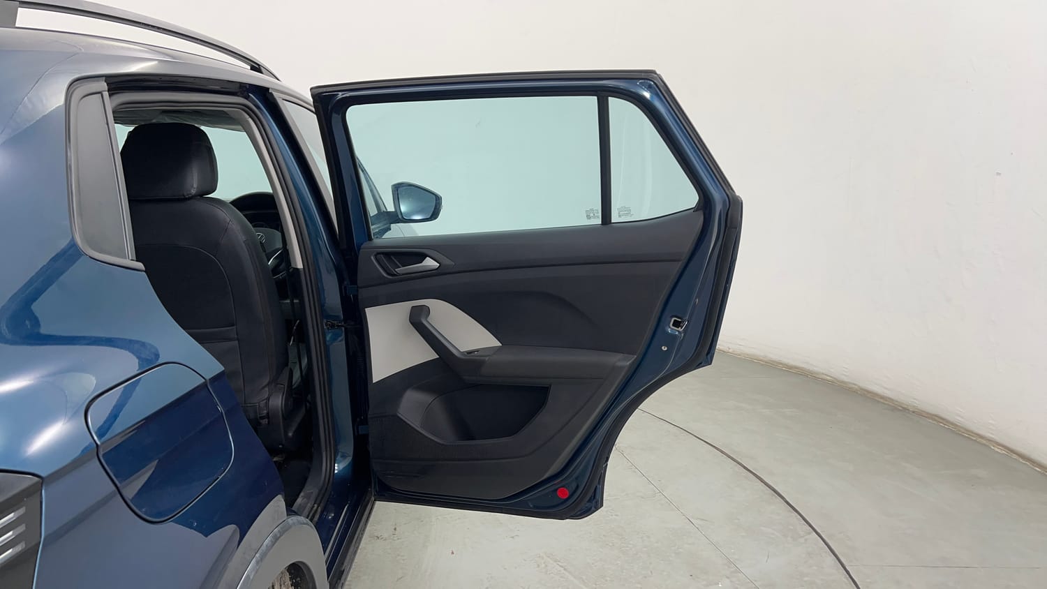 Used 2025 Volkswagen Taigun Highline 1.0 TSI MT Petrol Manual interior RIGHT REAR DOOR OPEN VIEW