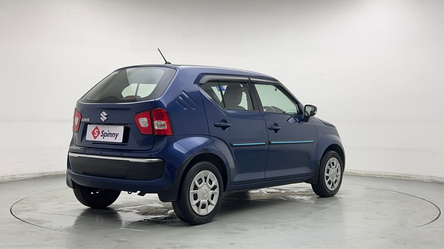 Used 2019 Maruti Suzuki Ignis Delta 1.2 MT Petrol Manual exterior RIGHT REAR CORNER VIEW